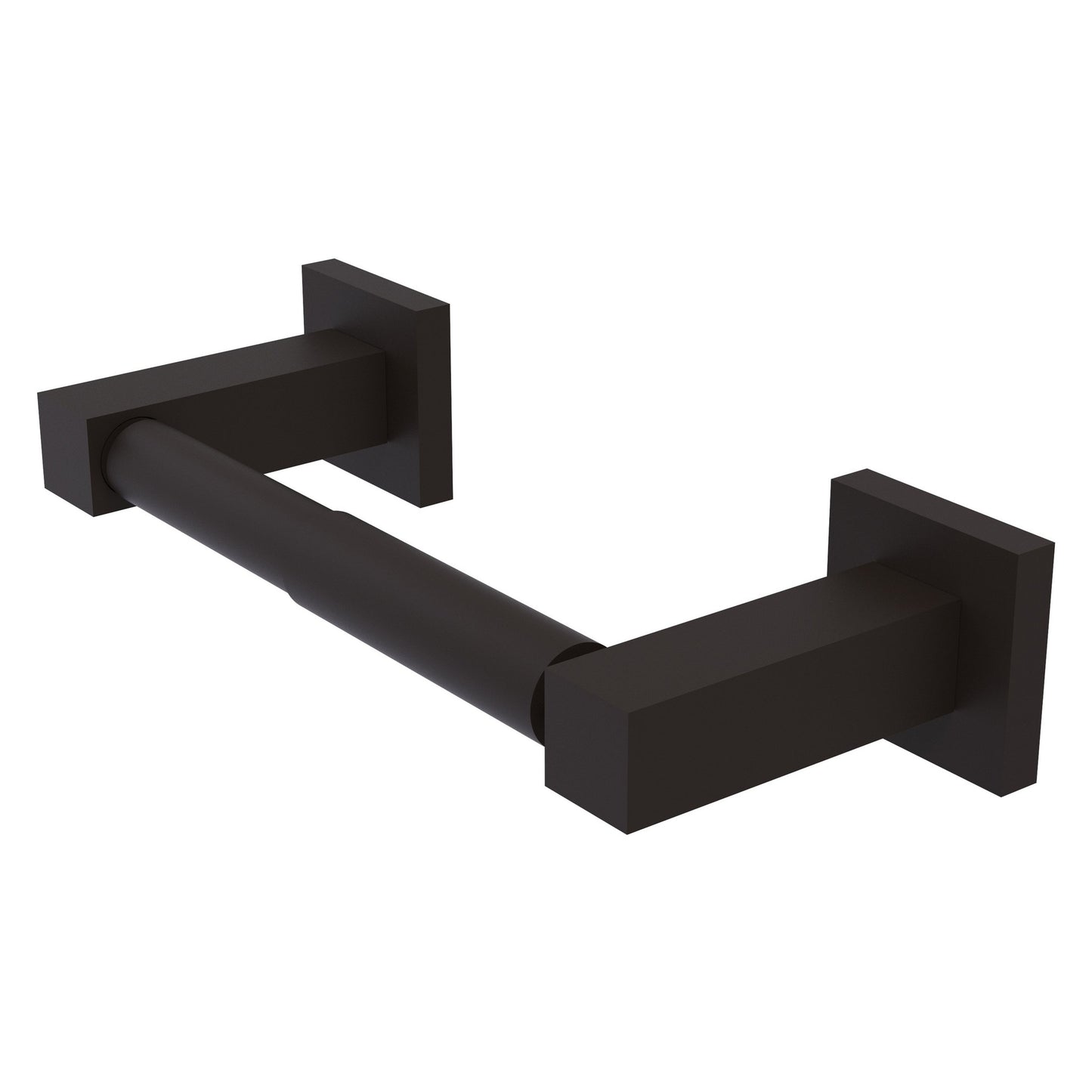 Allied Brass Montero 9.8" x 3.7" Oil Rubbed Bronze Solid Brass Contemporary Two-Post Toilet Tissue Holder