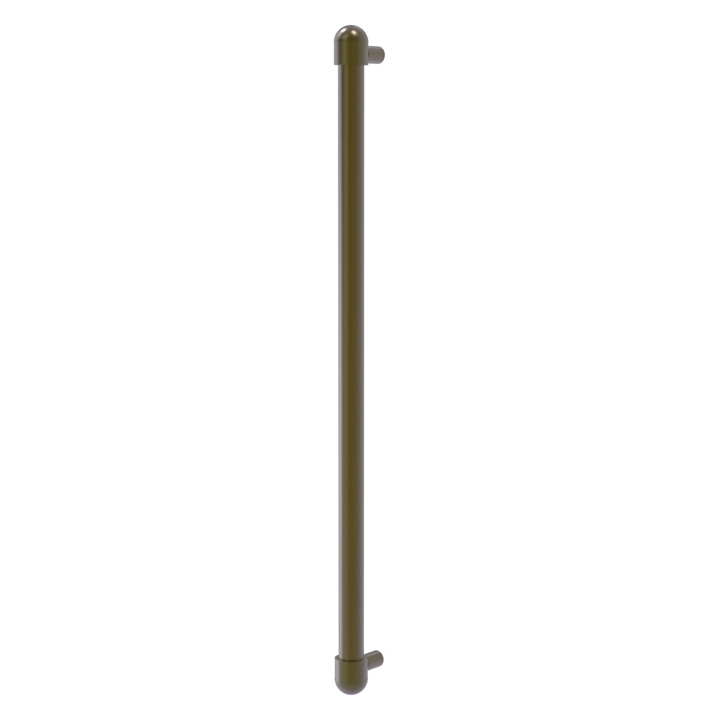 Allied Brass O-30-RP 18" x 1" Antique Brass Solid Brass Refrigerator Pull