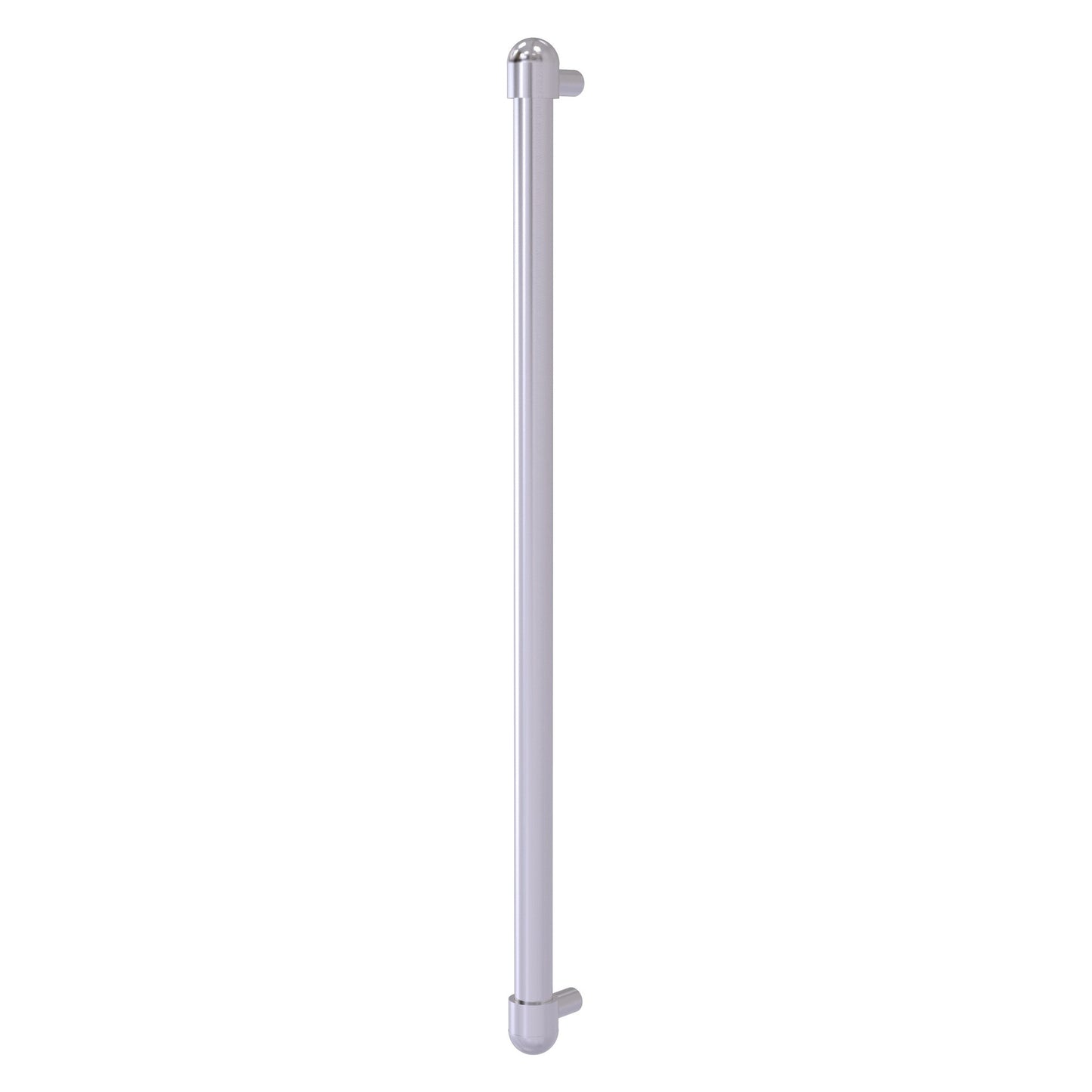 Allied Brass O-30-RP 18" x 1" Satin Chrome Solid Brass Refrigerator Pull