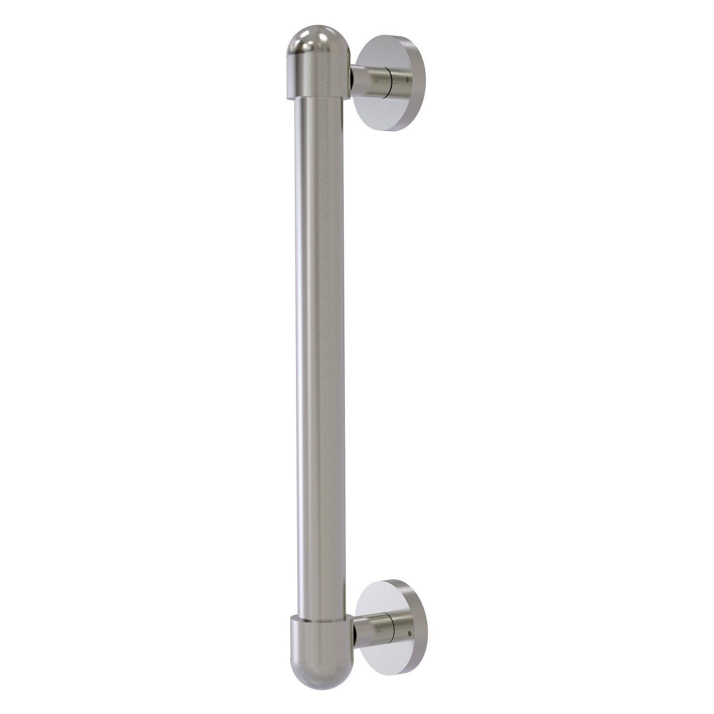 Allied Brass O-40 8" x 1" Satin Nickel Solid Brass Door Pull