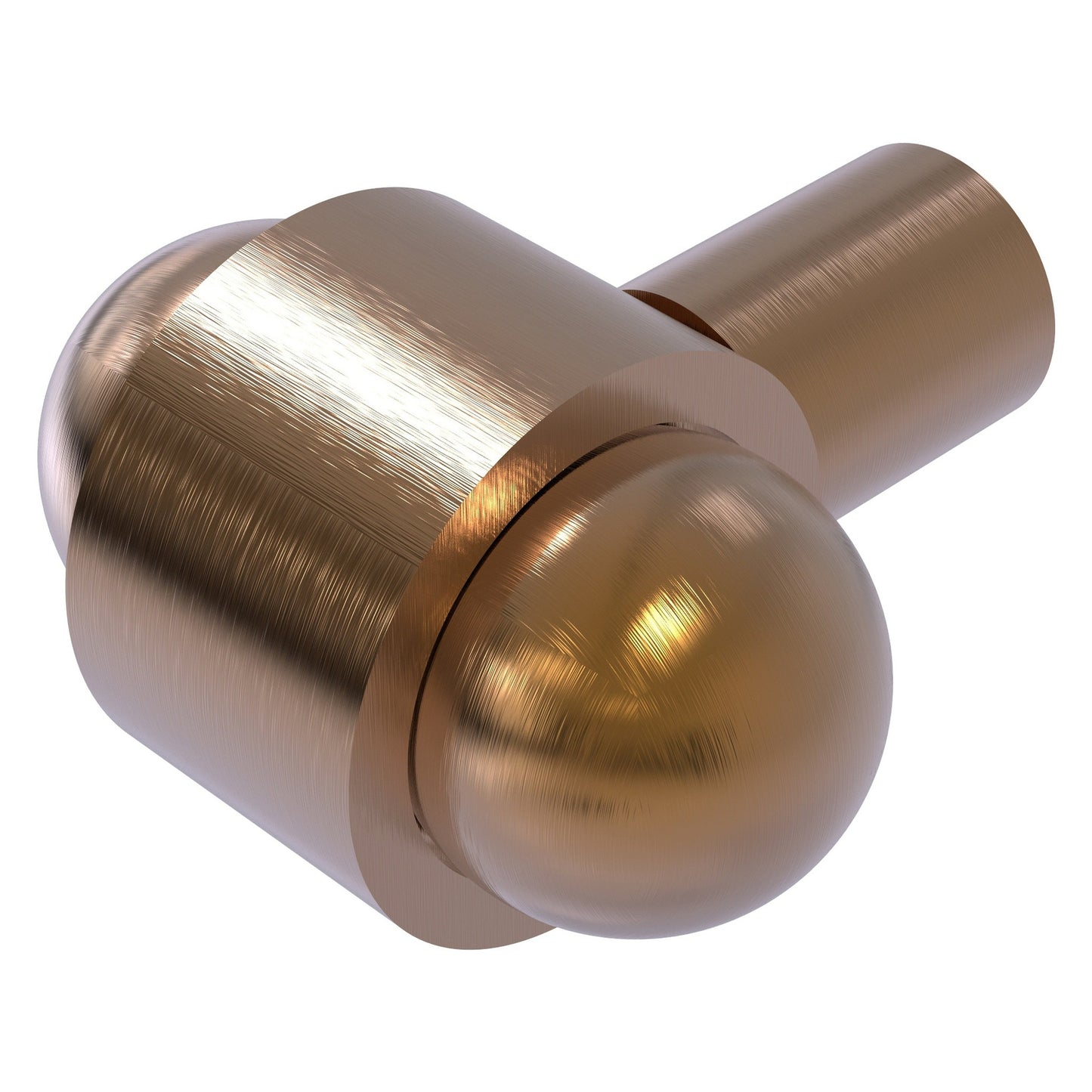 Allied Brass P-10 1.5" x 1.5" Brushed Bronze Solid Brass Cabinet Knob