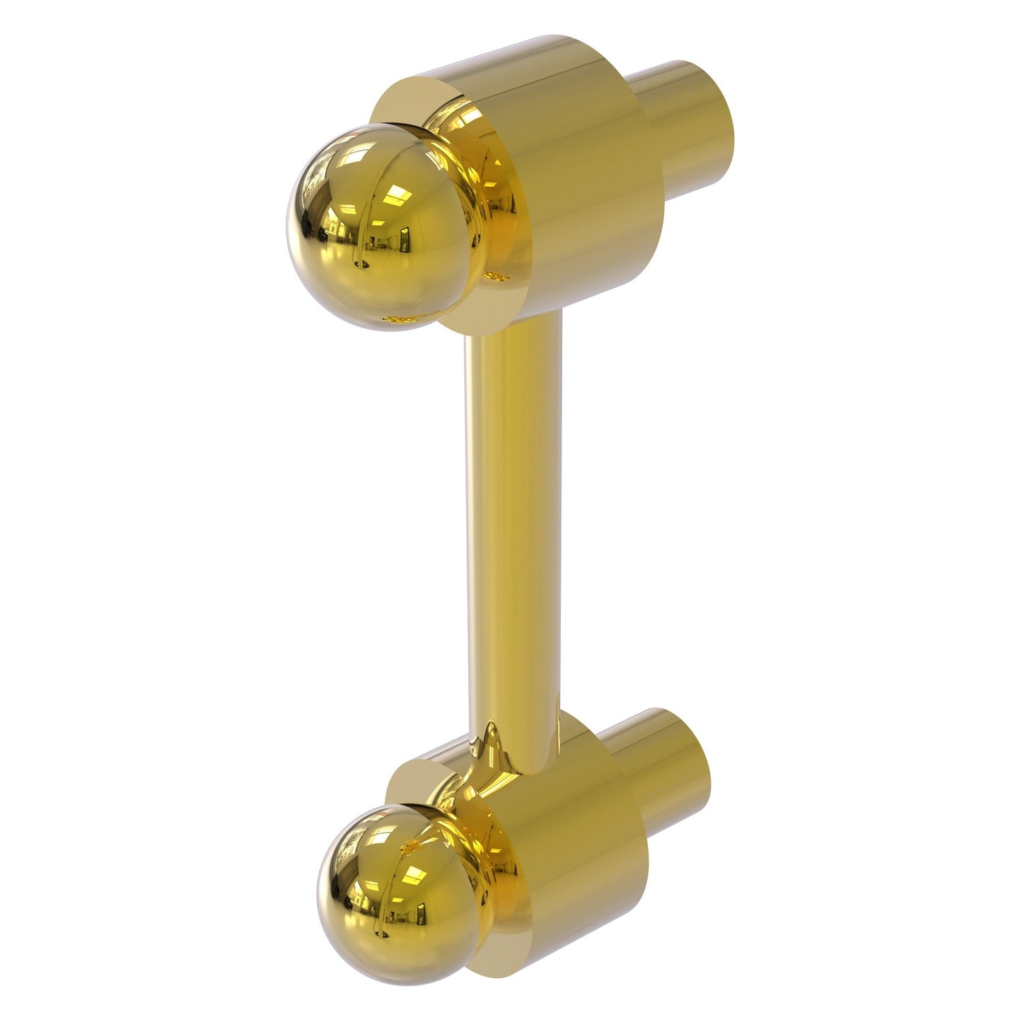 Allied Brass P-20 3" x 1" Polished Brass Solid Brass Cabinet Pull