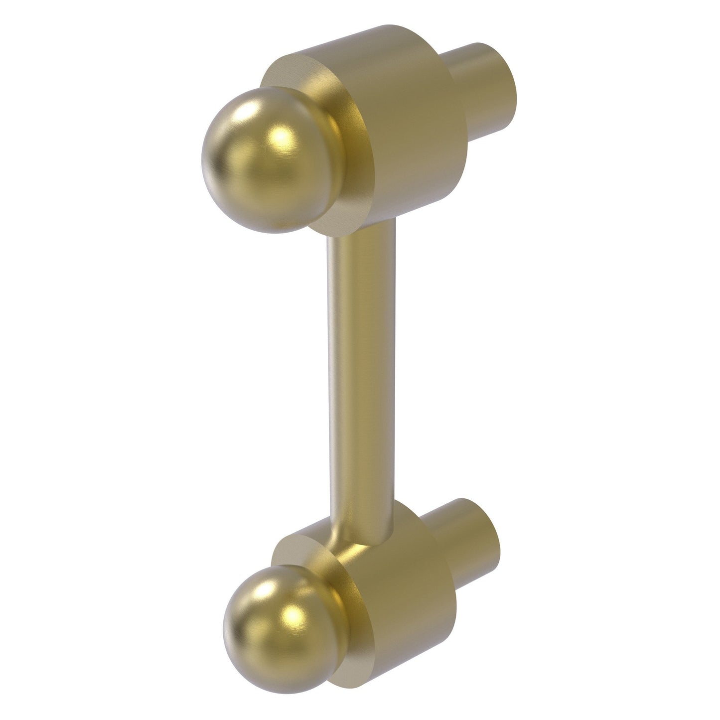 Allied Brass P-20 3" x 1" Satin Brass Solid Brass Cabinet Pull