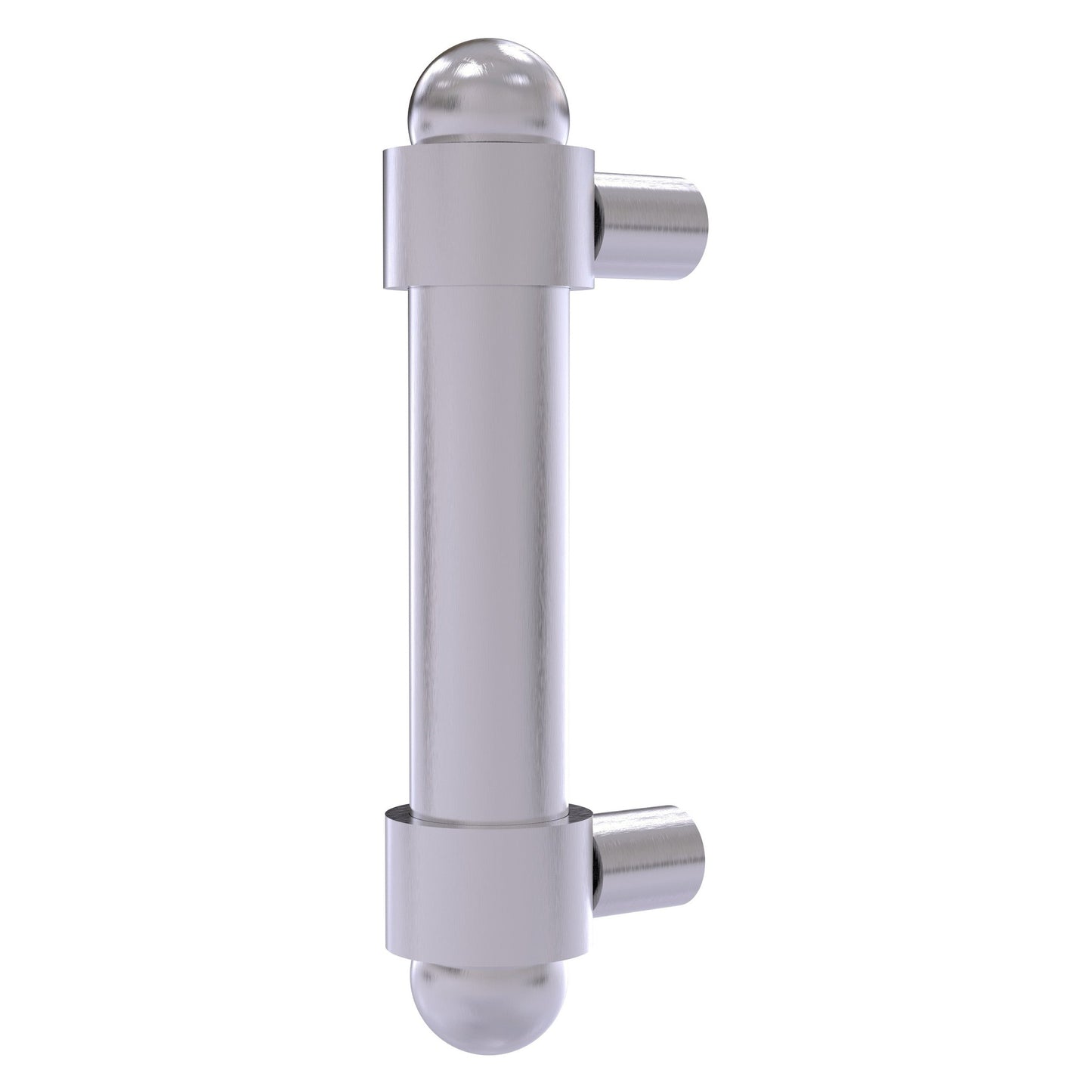 Allied Brass P-30 3" x 1" Satin Chrome Solid Brass Cabinet Pull