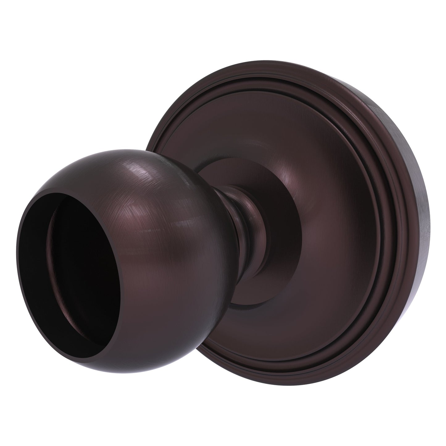 Allied Brass Prestige Regal 3" x 3" Antique Bronze Solid Brass PR-99 Shower Curtain Rod Brackets