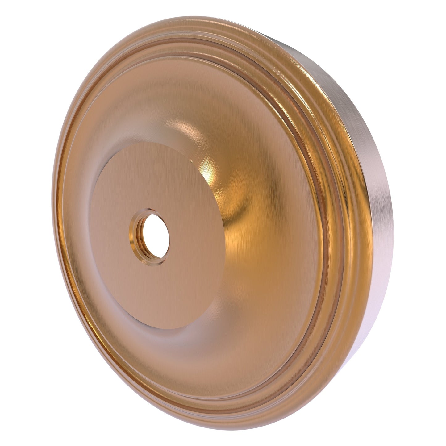 Allied Brass Prestige Regal 3" x 3" Brushed Bronze Solid Brass PR-98 Shower Curtain Rod Brackets