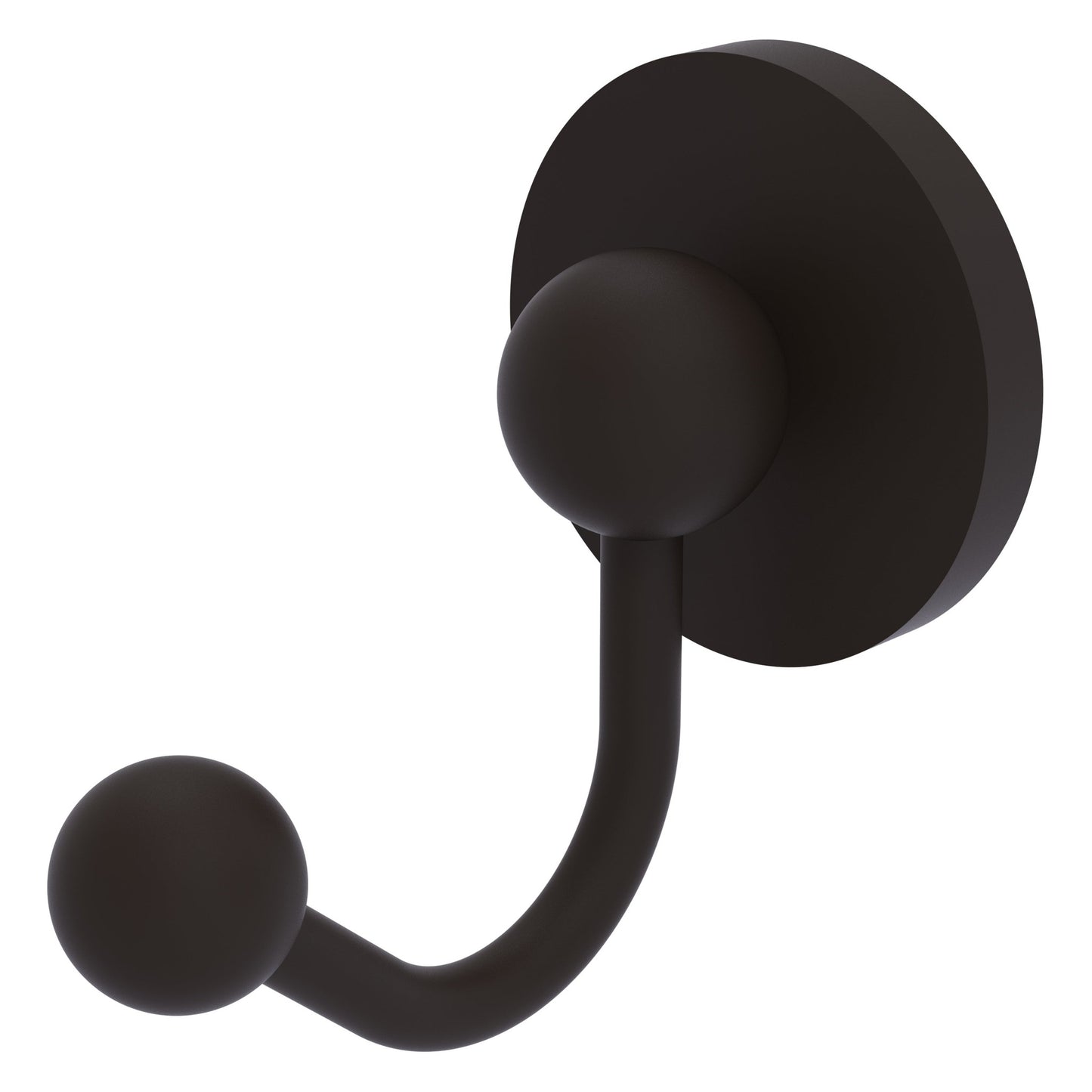 Allied Brass Prestige Skyline 2" x 2.75" Oil Rubbed Bronze Solid Brass Robe Hook
