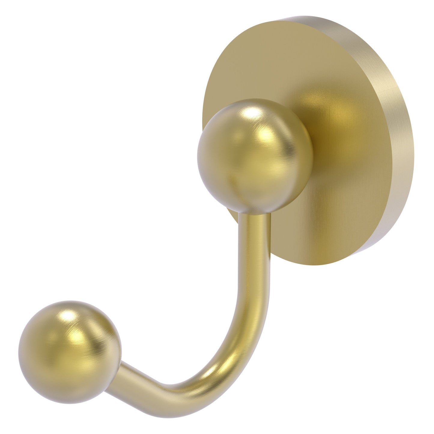Allied Brass Prestige Skyline 2" x 2.75" Satin Brass Solid Brass Robe Hook