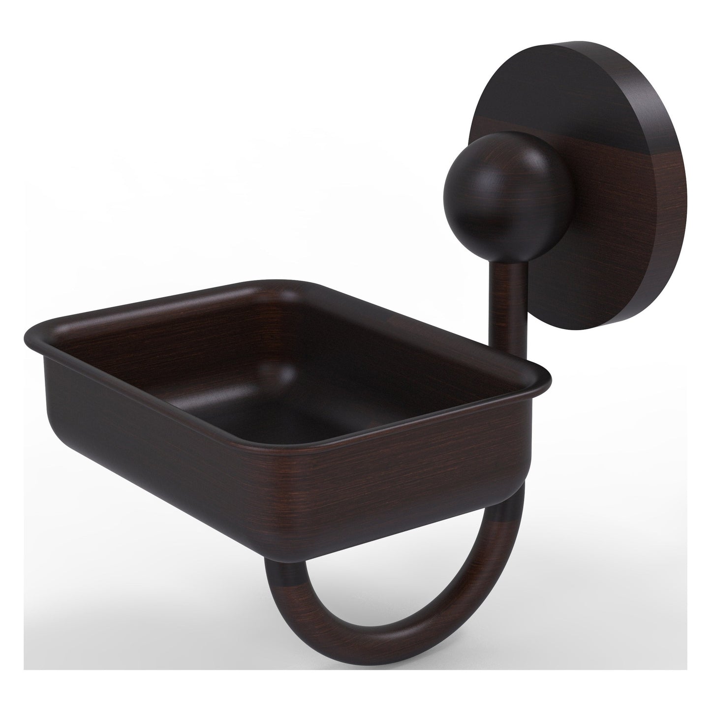 Allied Brass Prestige Skyline 4.5" x 3.5" Venetian Bronze Solid Brass Wall-Mounted Soap Dish