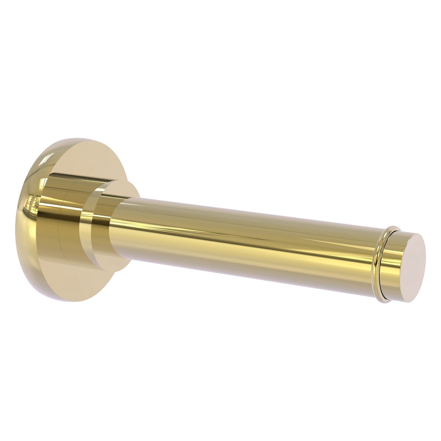 Allied Brass Prestige Skyline 6.1" x 2.64" Unlacquered Brass Solid Brass Horizontal Reserve Roll Toilet Paper Holder