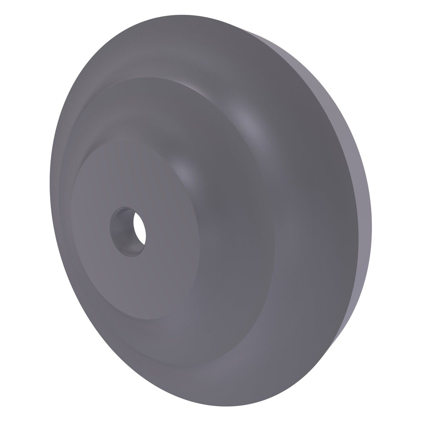 Allied Brass Que New QN-98-GYM Matte Gray Shower Curtain Rod Brackets