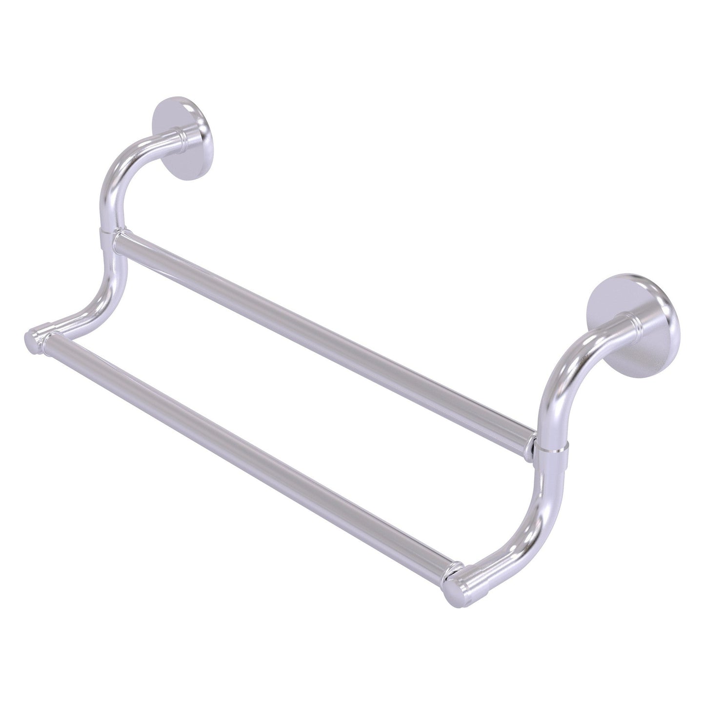 Allied Brass Remi 36" Double Satin Chrome Towel Bar