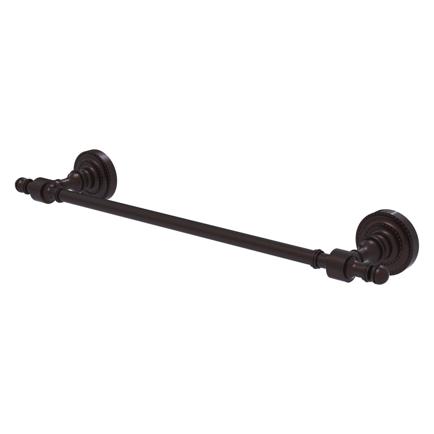 Allied Brass Retro Dot 36" Antique Bronze Towel Bar