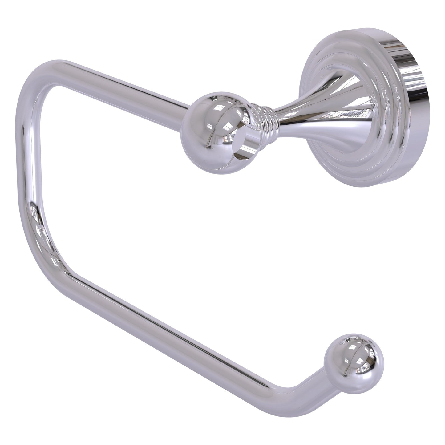 Allied Brass SG-24E-PC Sag Harbor Polished Chrome Toilet Tissue Holder