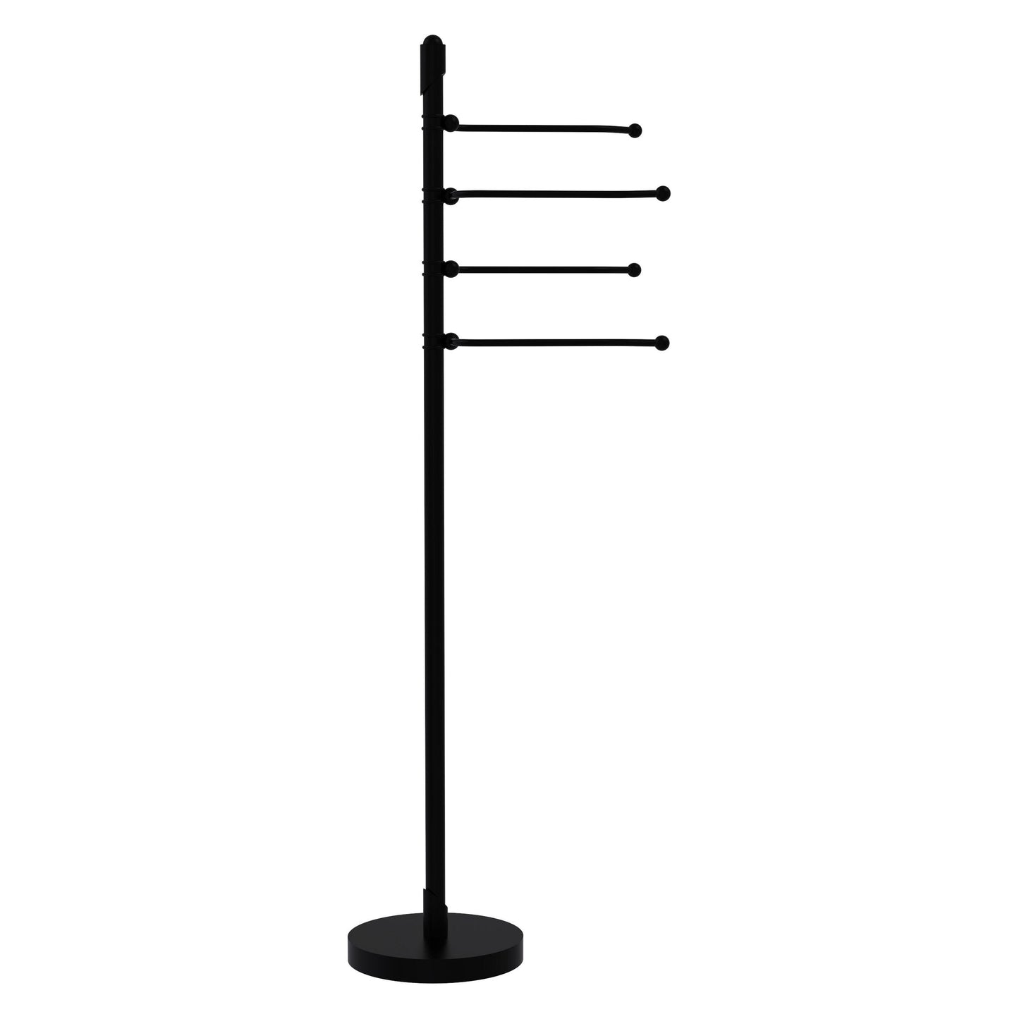 Allied Brass SH-84-BKM Soho Matte Black Assorted Free Standing Accessories