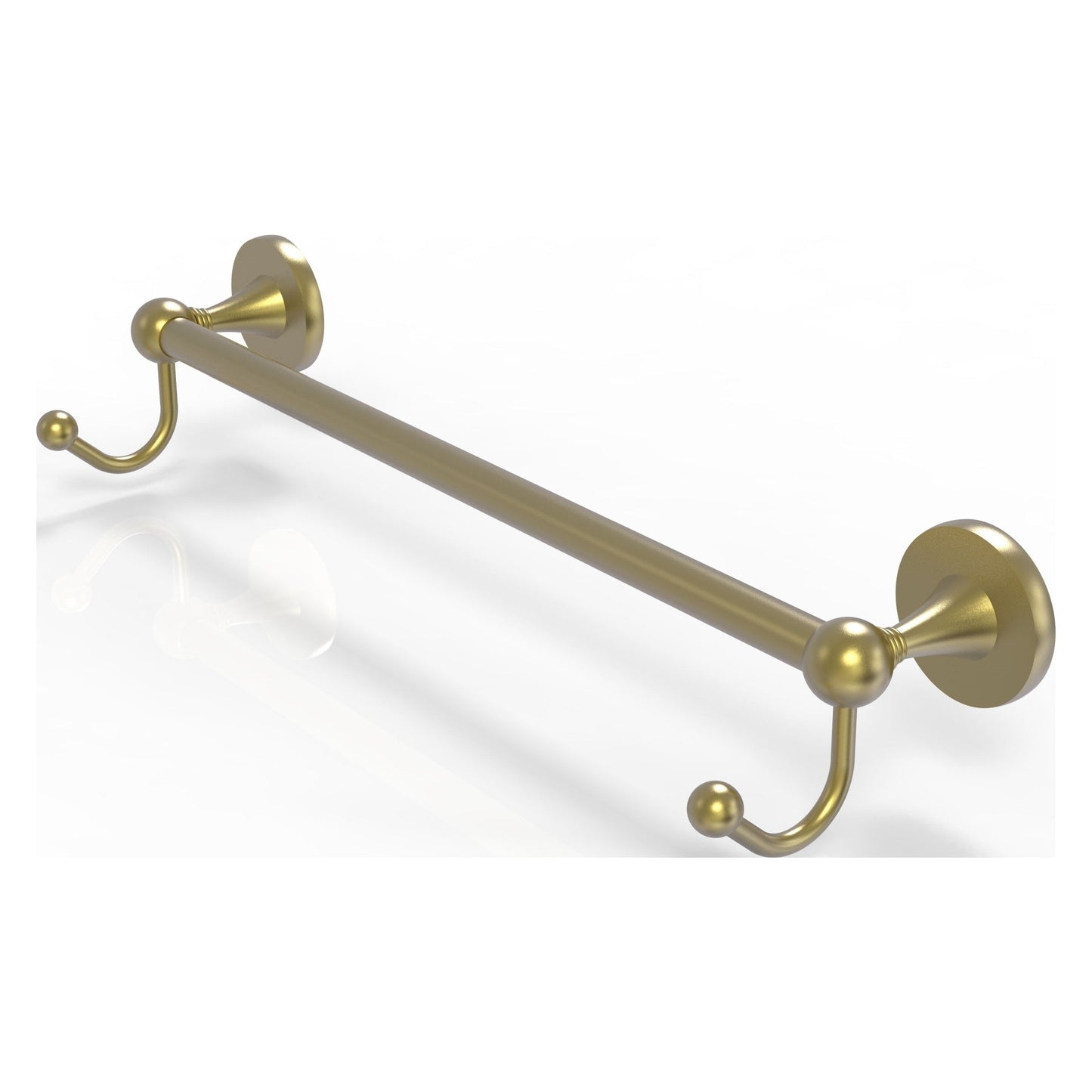 Allied Brass SL-41-18-HK-SBR Shadwell 18" Satin Brass Towel Bar