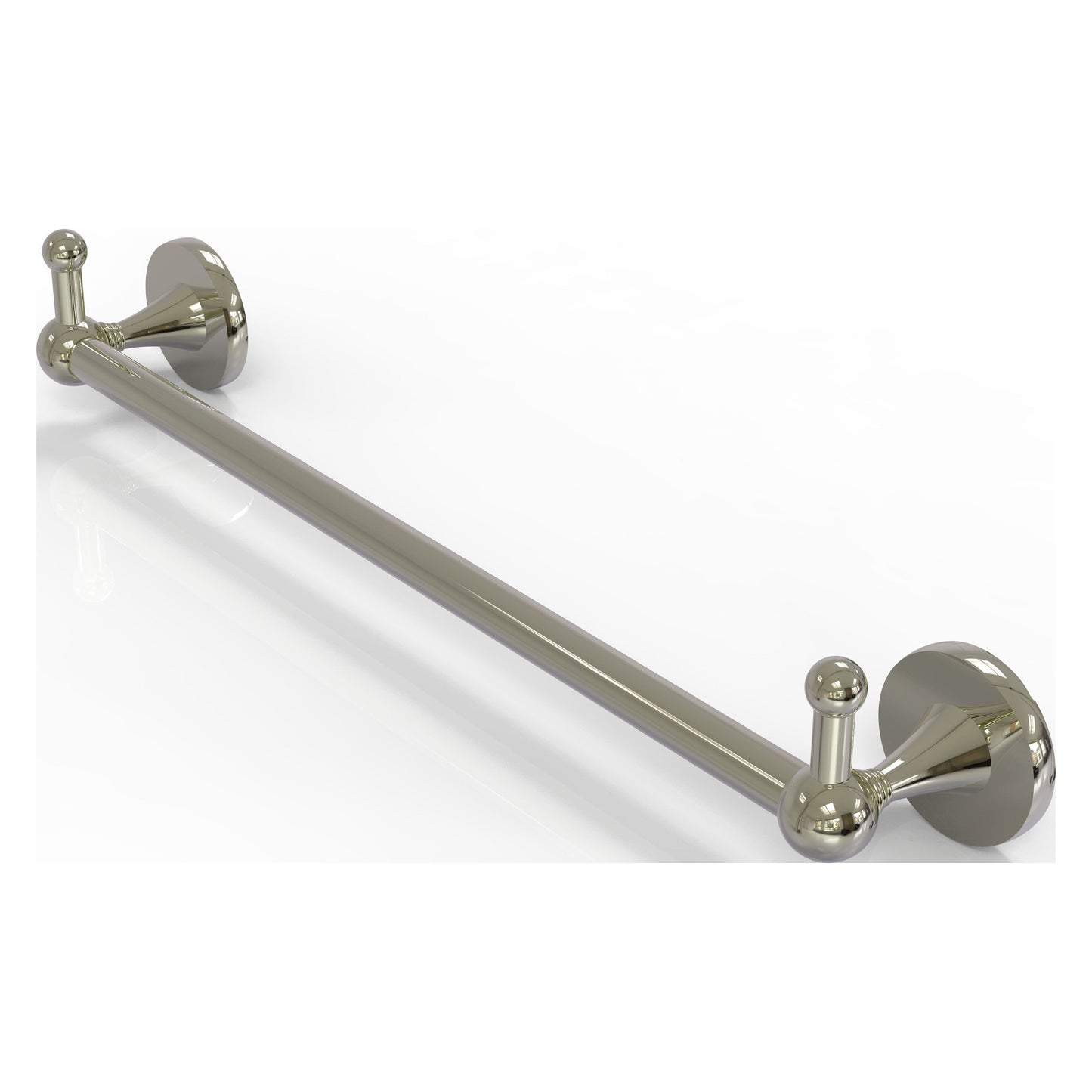 Allied Brass SL-41-30-PEG-PNI Shadwell 30" Polished Nickel Towel Bar