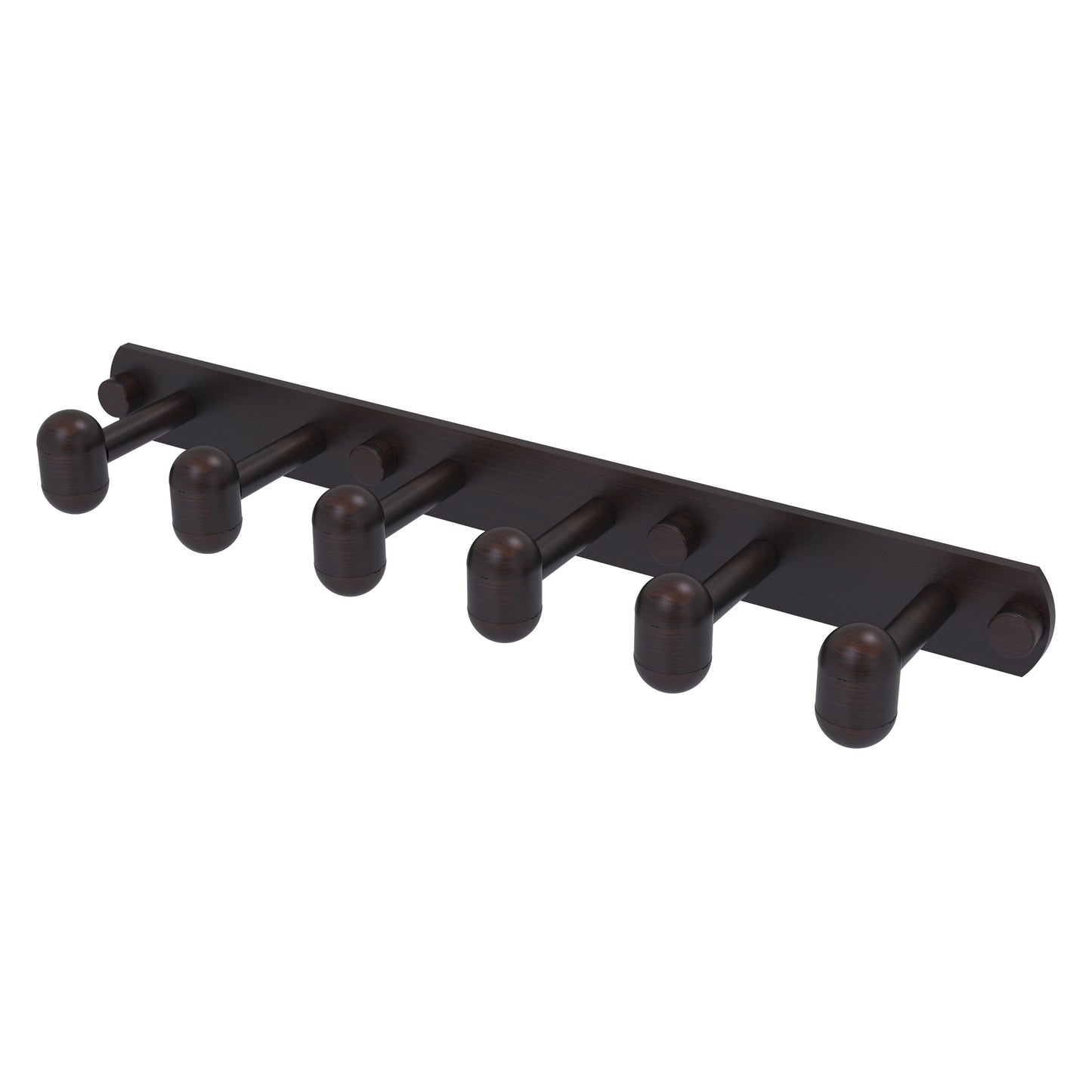 Allied Brass TA-20-6-VB Tango 6-Position Venetian Bronze Tie and Belt Rack