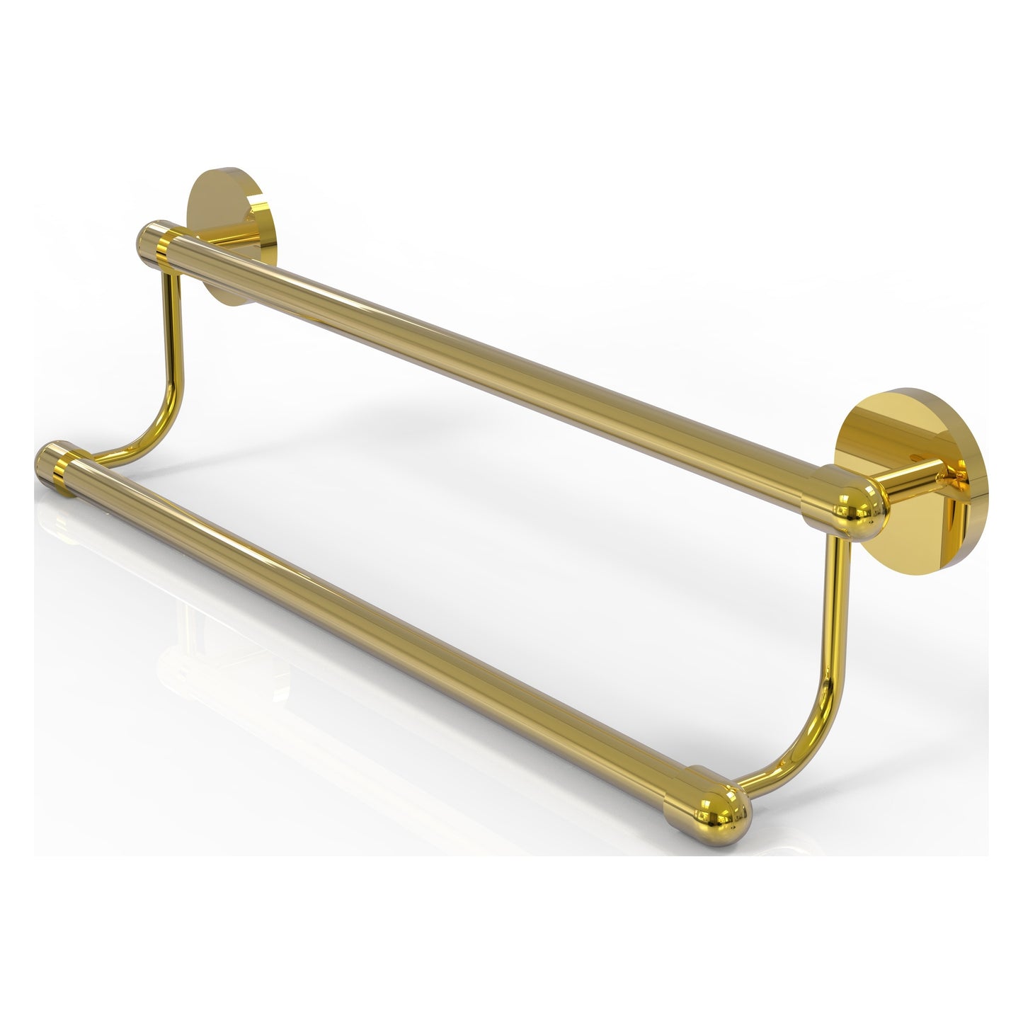 Allied Brass TA-72/30-PB Tango 30" Polished Brass Double Towel Bar