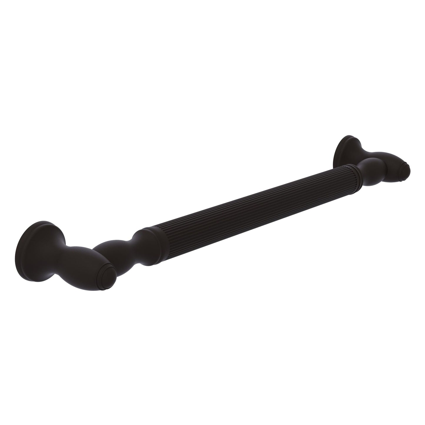 Allied Brass TD-GRR-16-ORB 16" Oil Rubbed Bronze Reeded Grab Bar