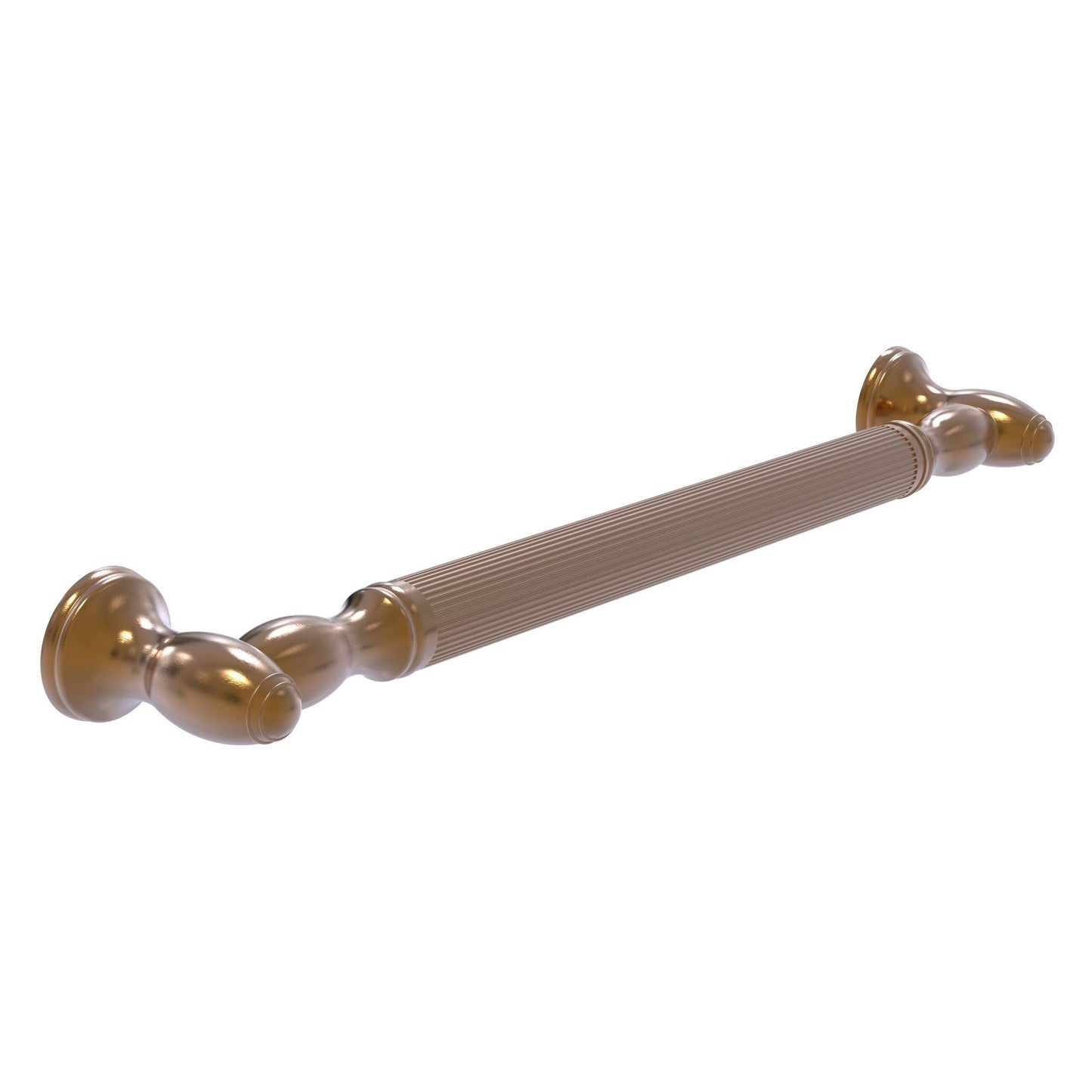 Allied Brass TD-GRR-36-BBR 36" Brushed Bronze Reeded Grab Bar