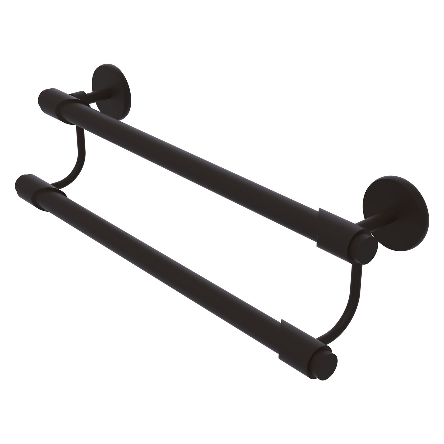 Allied Brass TR-72/18-ORB Tribecca 18" Oil Rubbed Bronze Double Towel Bar