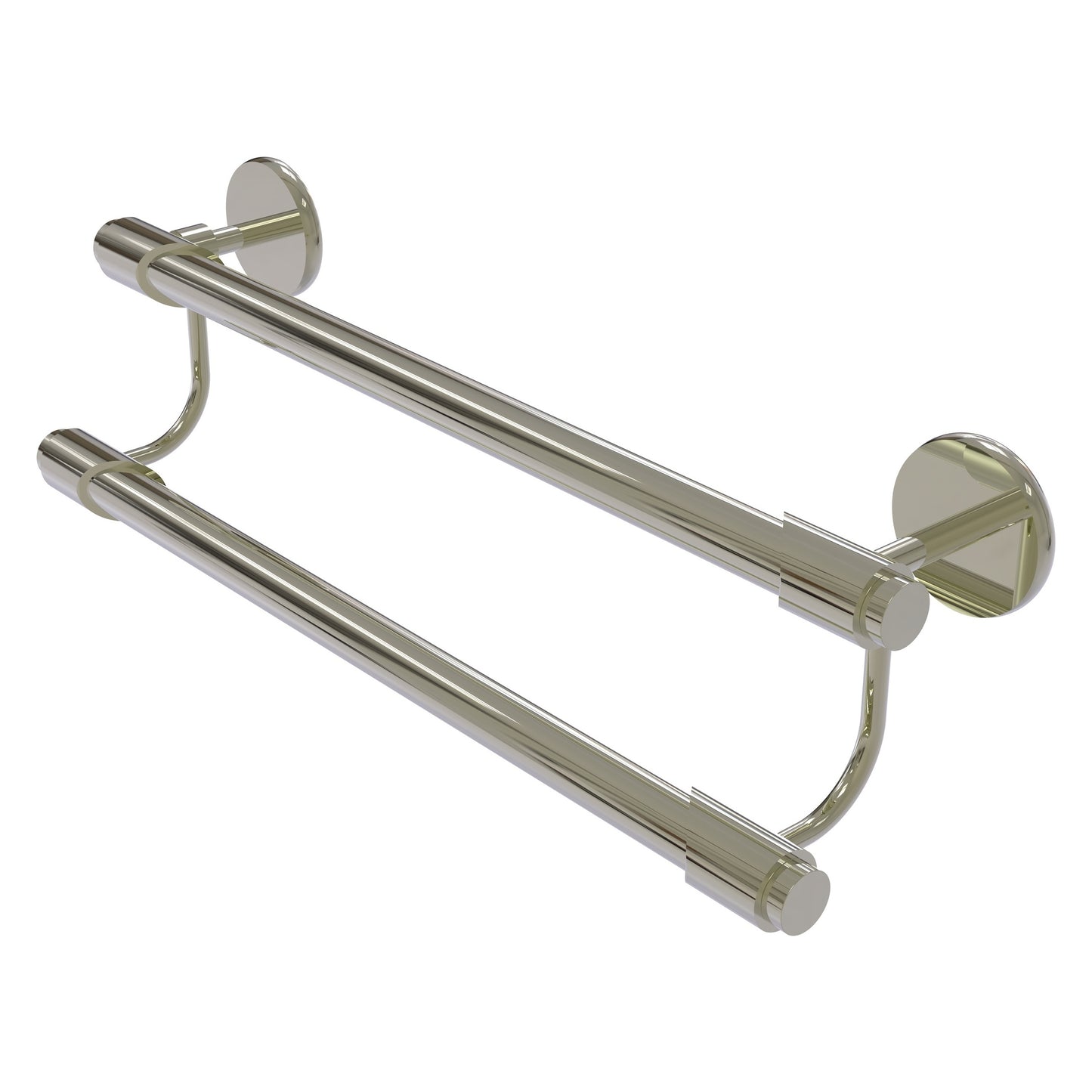 Allied Brass TR-72/24-PNI Tribecca 24" Polished Nickel Double Towel Bar