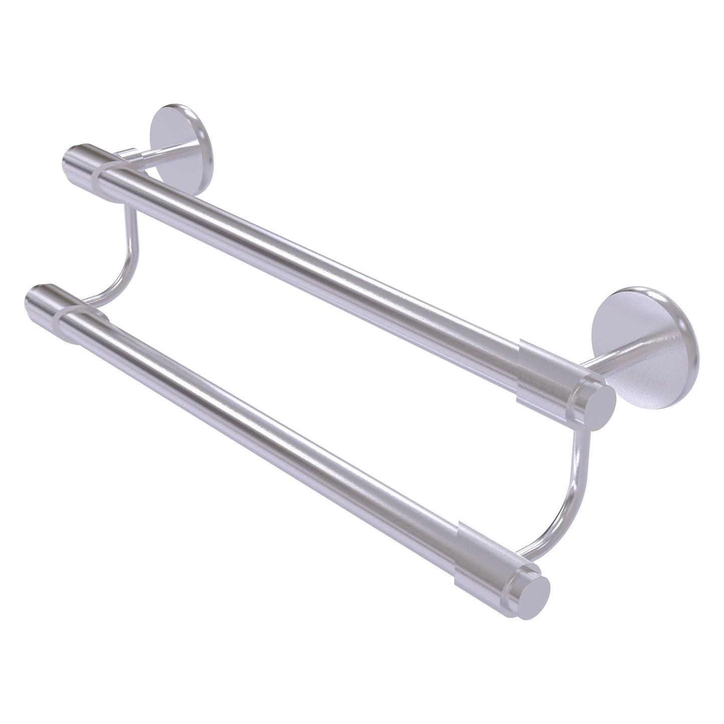 Allied Brass TR-72/36-SCH Tribecca 36" Satin Chrome Double Towel Bar