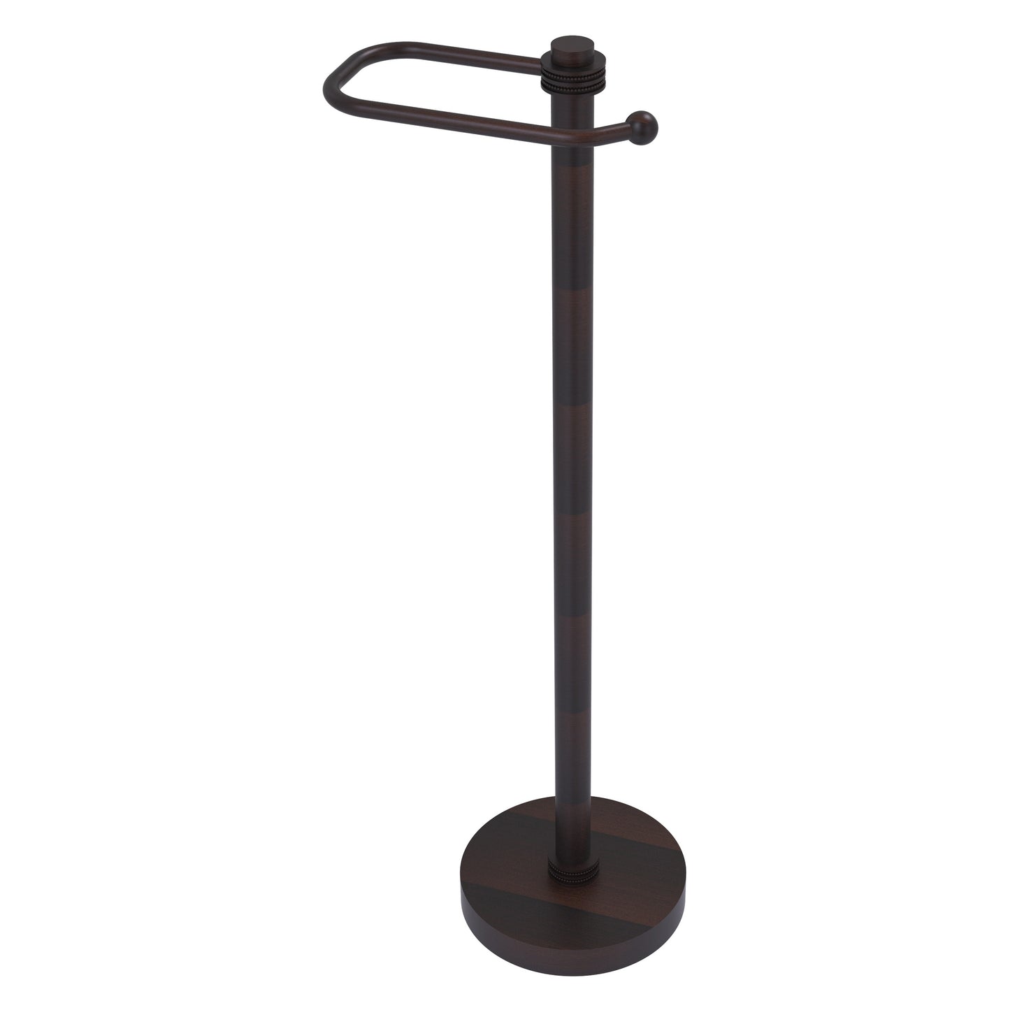 Allied Brass TS-25ED-VB Venetian Bronze European Style Freestanding Toilet Tissue Holder