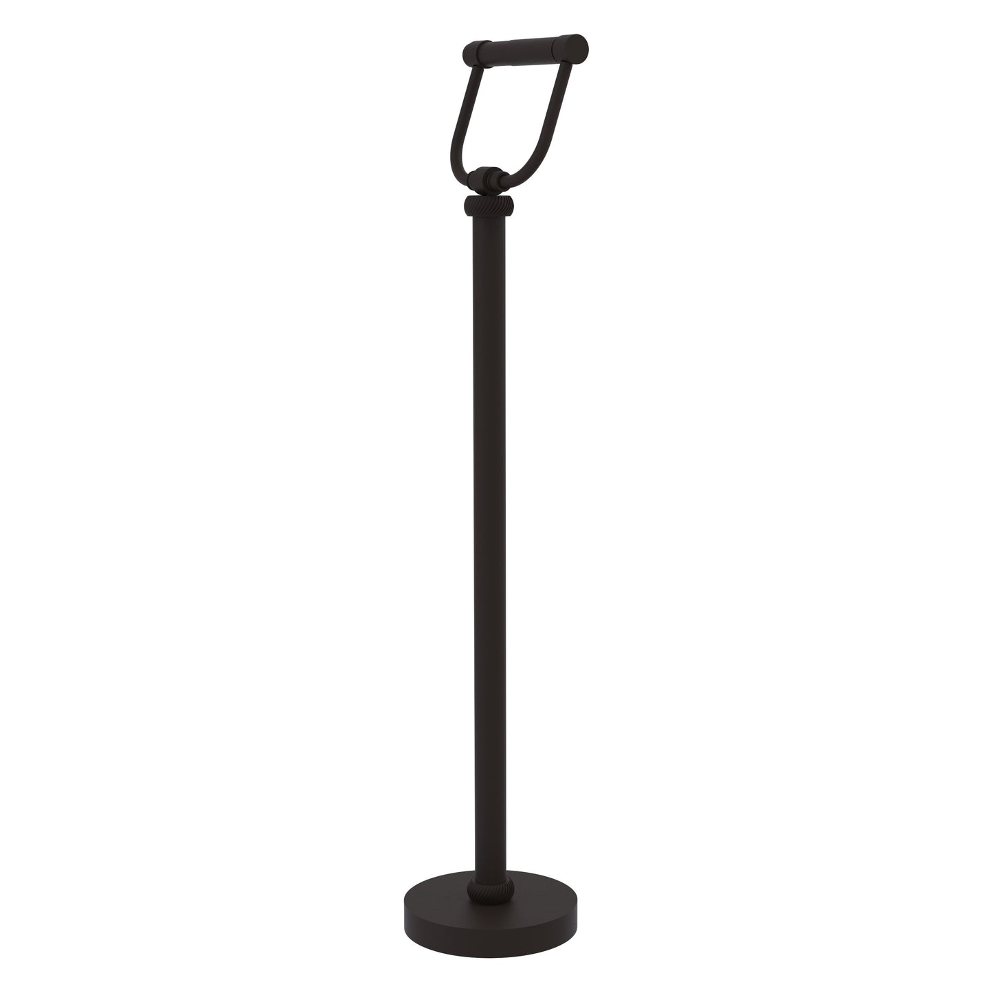 Allied Brass TS-25T-ORB Oil Rubbed Bronze Freestanding Toilet Tissue Holder
