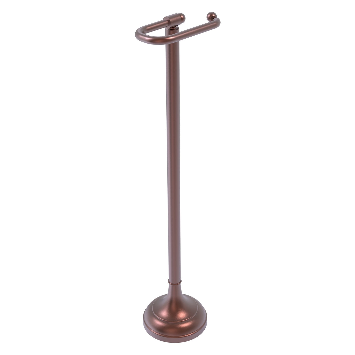 Allied Brass TS-28-CA Antique Copper European Style Freestanding Toilet Tissue Holder