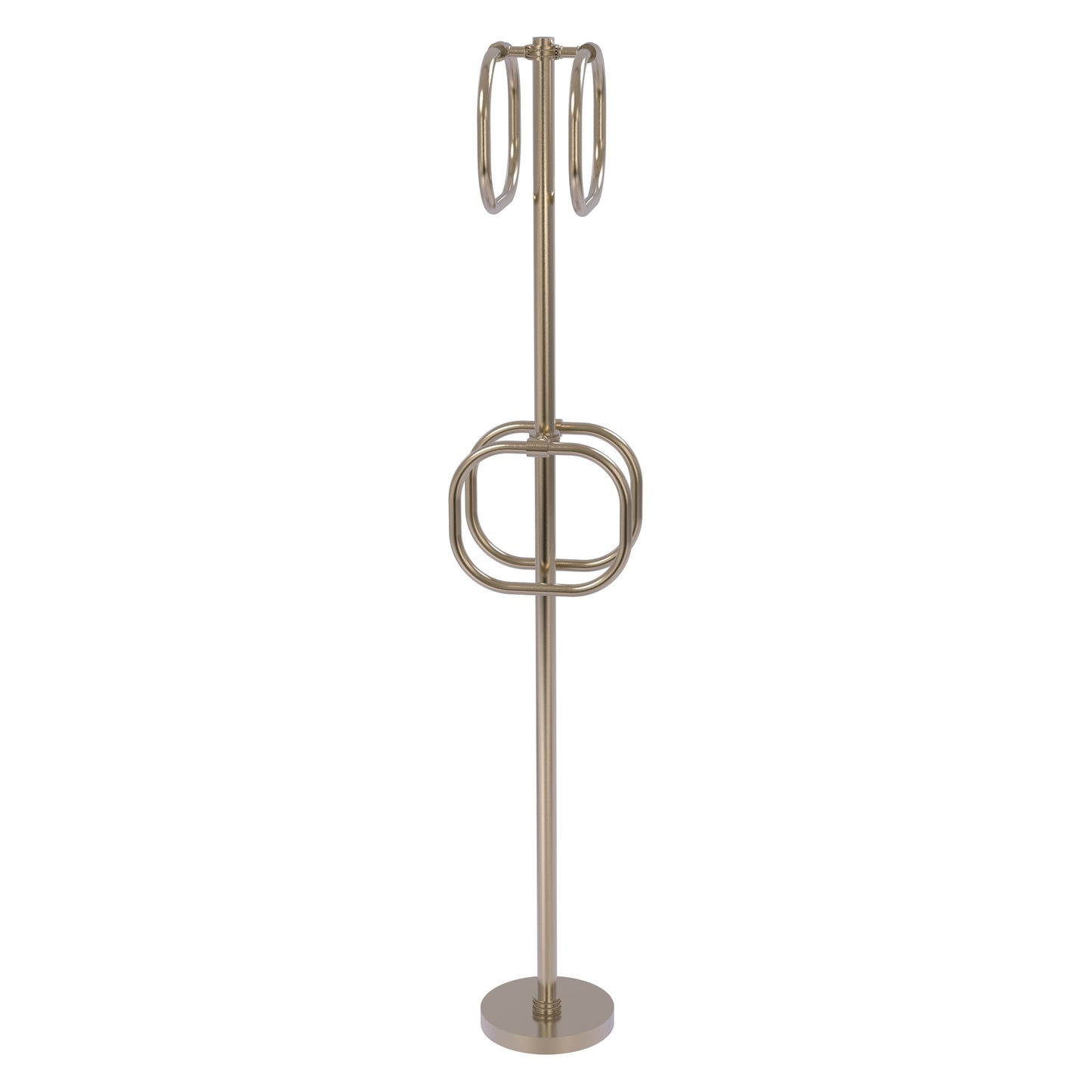 Allied Brass TS-40D-PEW Antique Pewter Freestanding Towel Holder