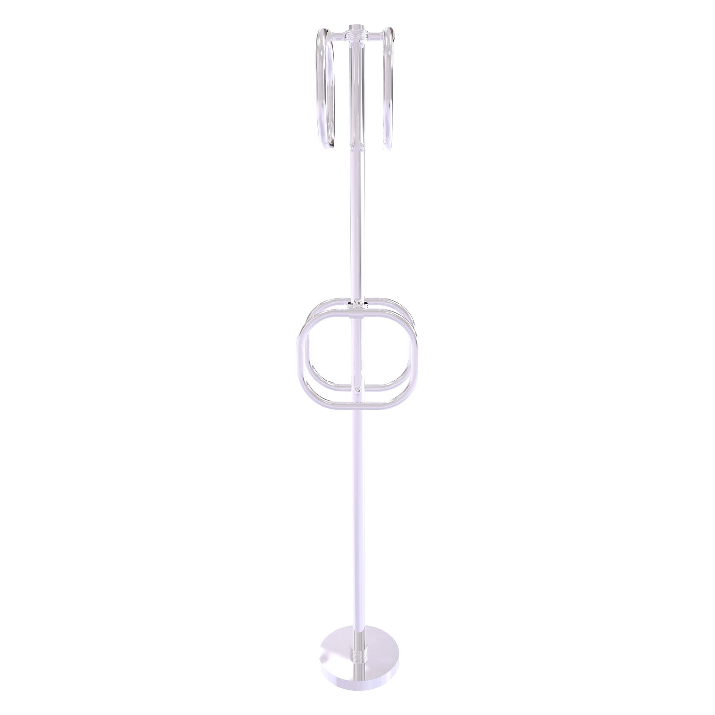 Allied Brass TS-40G-PC Polished Chrome Freestanding Towel Holder