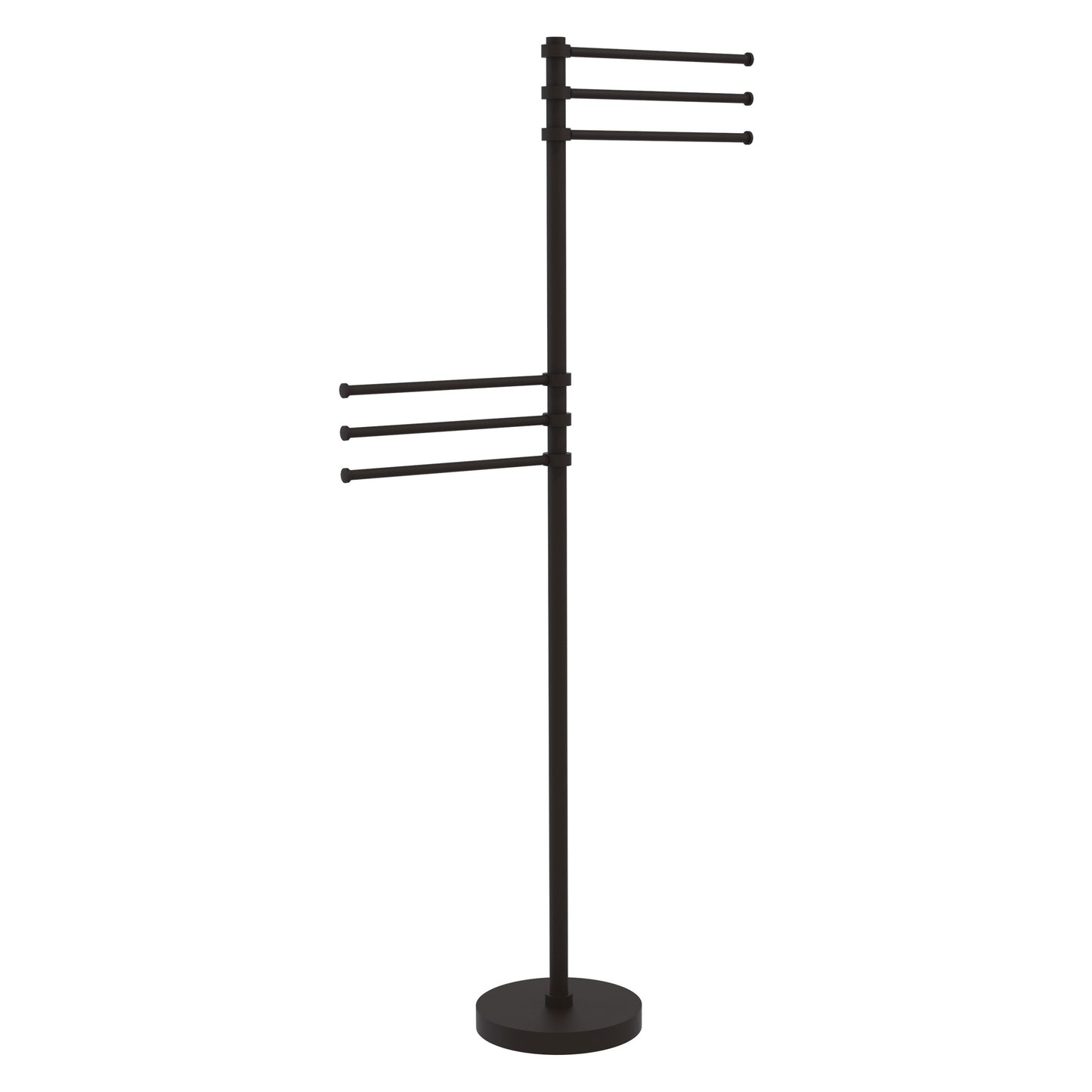 Allied Brass TS-50-ORB Oil Rubbed Bronze Towel Holder Stand