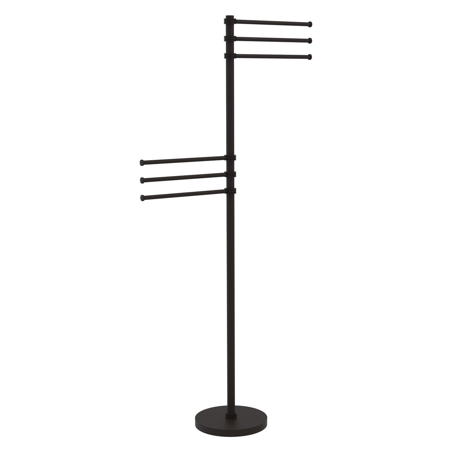 Allied Brass TS-50D-ORB Oil Rubbed Bronze Towel Holder Stand
