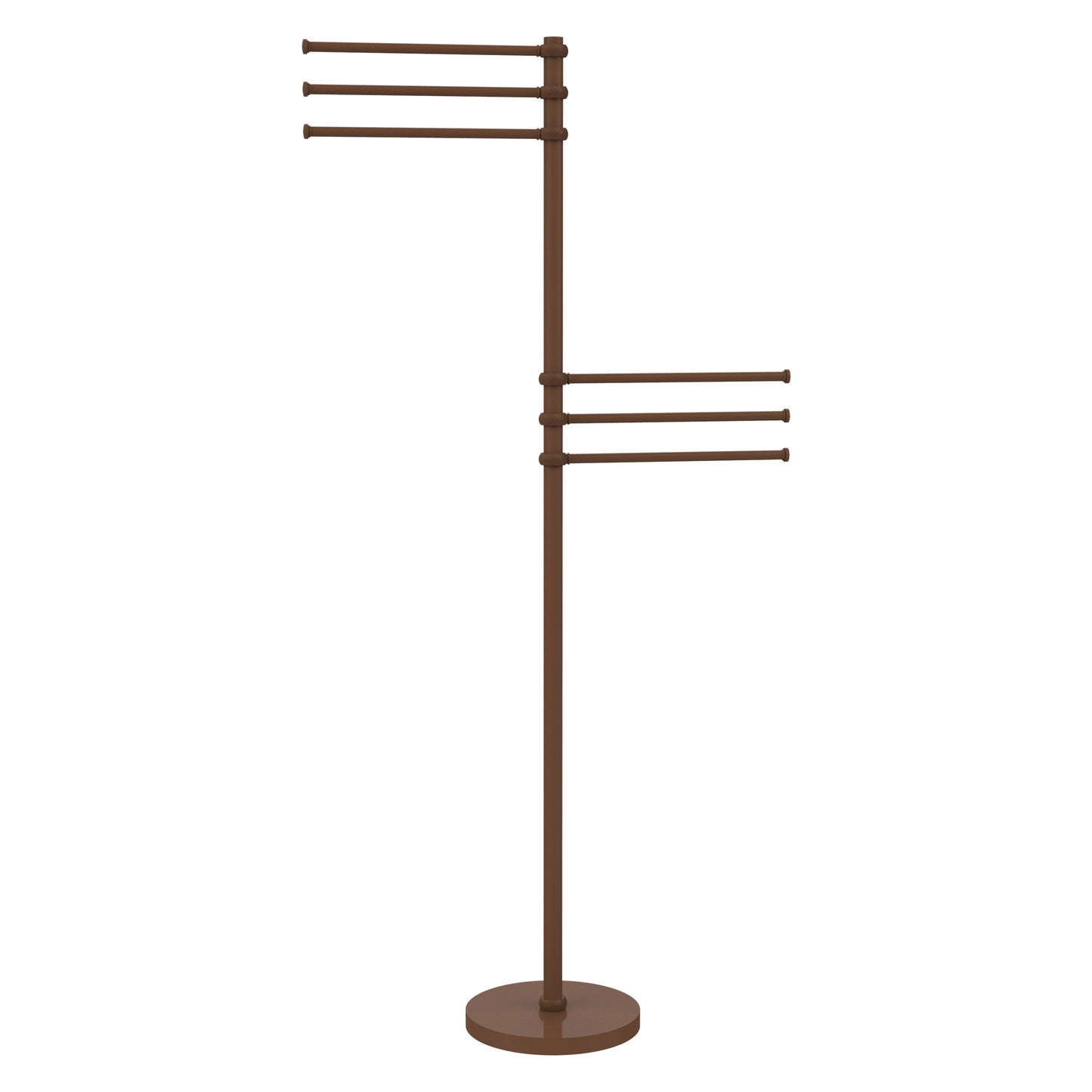Allied Brass TS-50T-ABZ Antique Bronze Towel Holder Stand