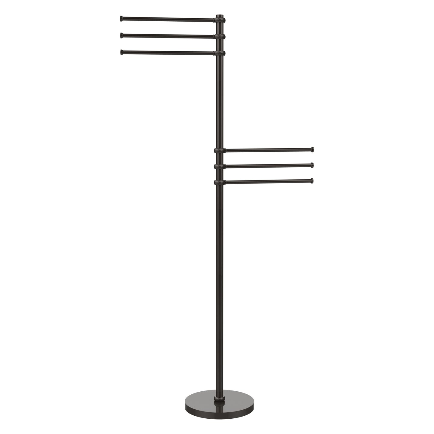 Allied Brass TS-50T-ORB Oil Rubbed Bronze Towel Holder Stand