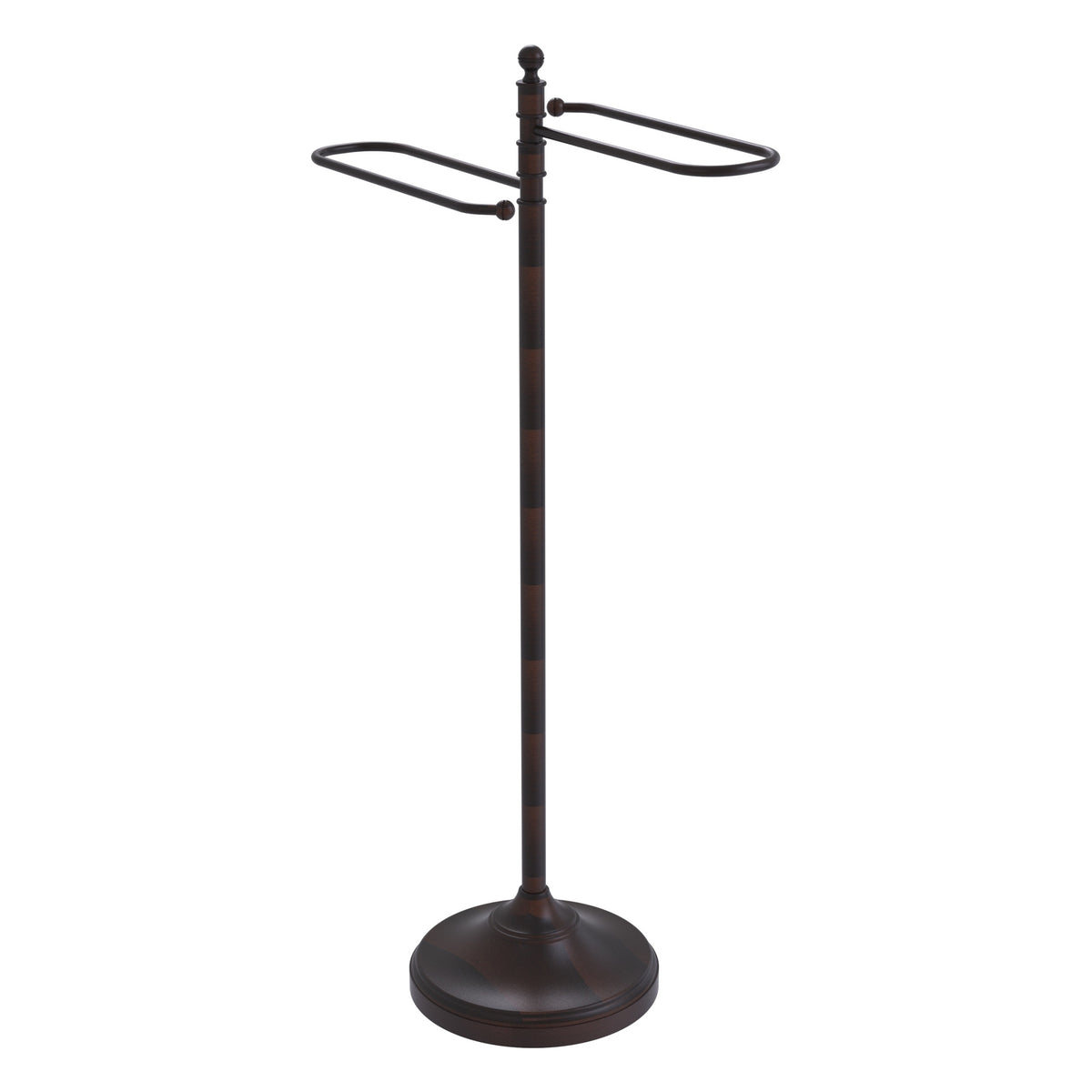 Allied Brass TS-9-VB Venetian Bronze Tranditional Free Standing Floor Bath Towel Holder Stand