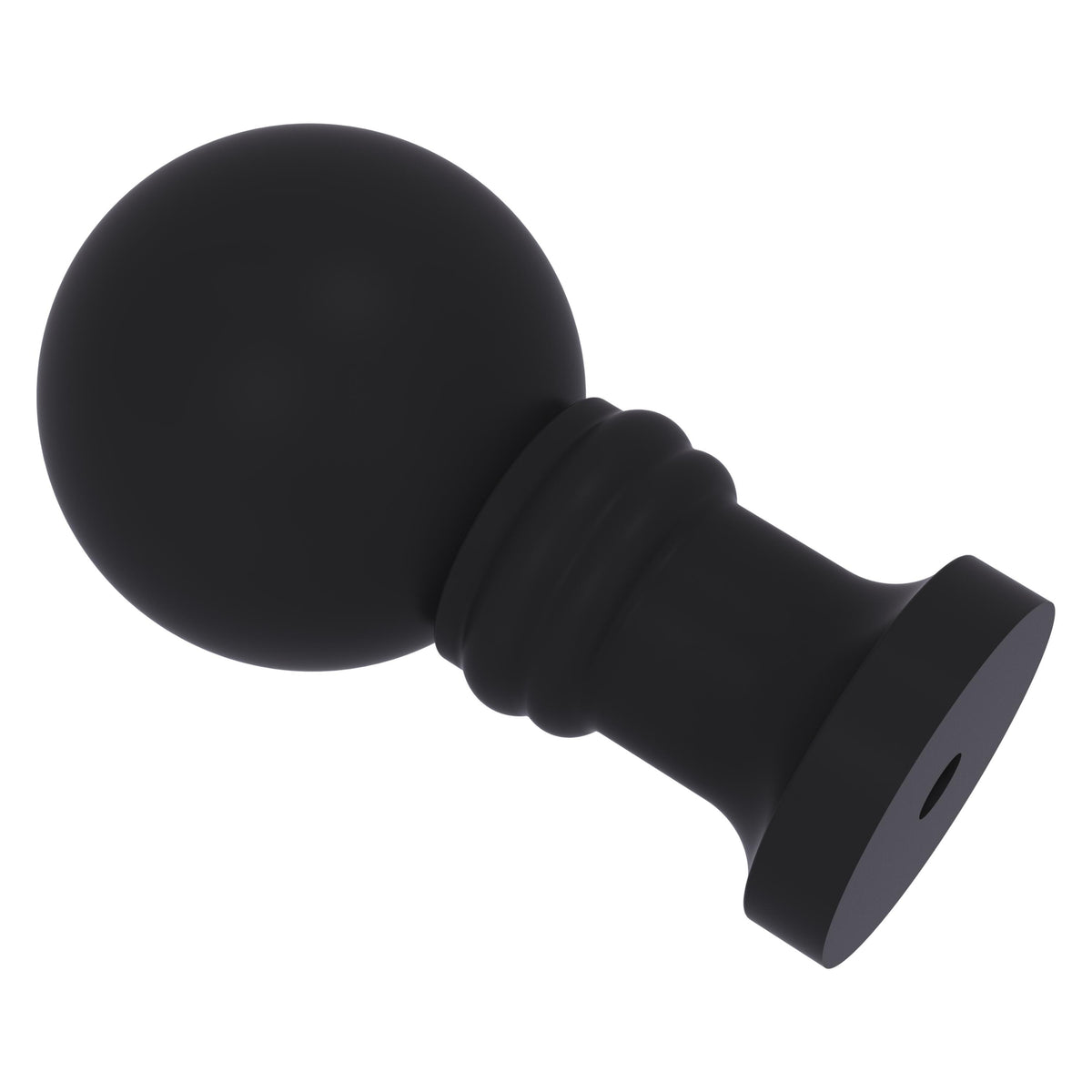 Allied Brass W-1-BKM 1" Matte Black Cabinet Knob