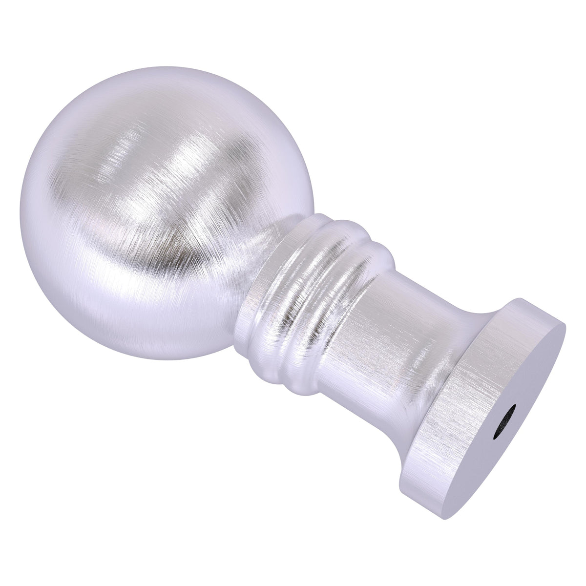 Allied Brass W-1-SCH 1" Satin Chrome Cabinet Knob