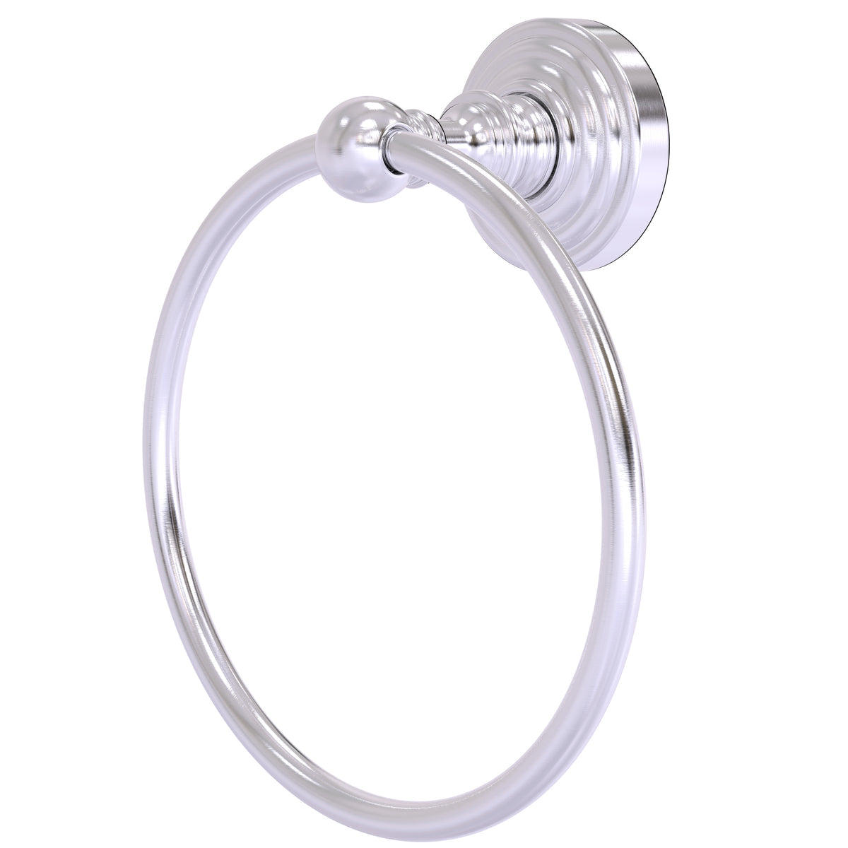 Allied Brass WP-16-SCH Waverly Place 6" Satin Chrome Towel Ring