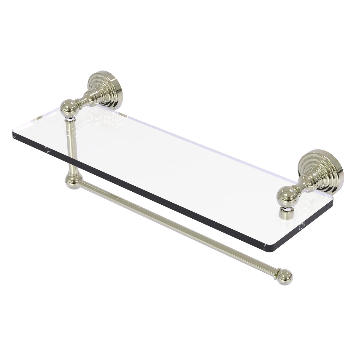 Allied Brass WP-1PT/16-PNI Waverly Place Polished Nickel Paper Towel Holder