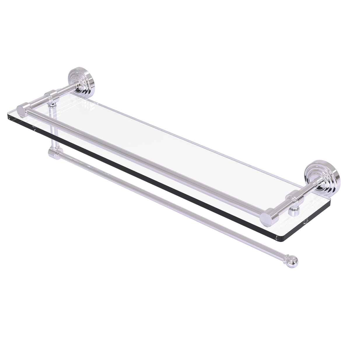 Allied Brass WP-1PT/22-GAL-PC Waverly Place 22" Polished Chrome Paper Towel Holder