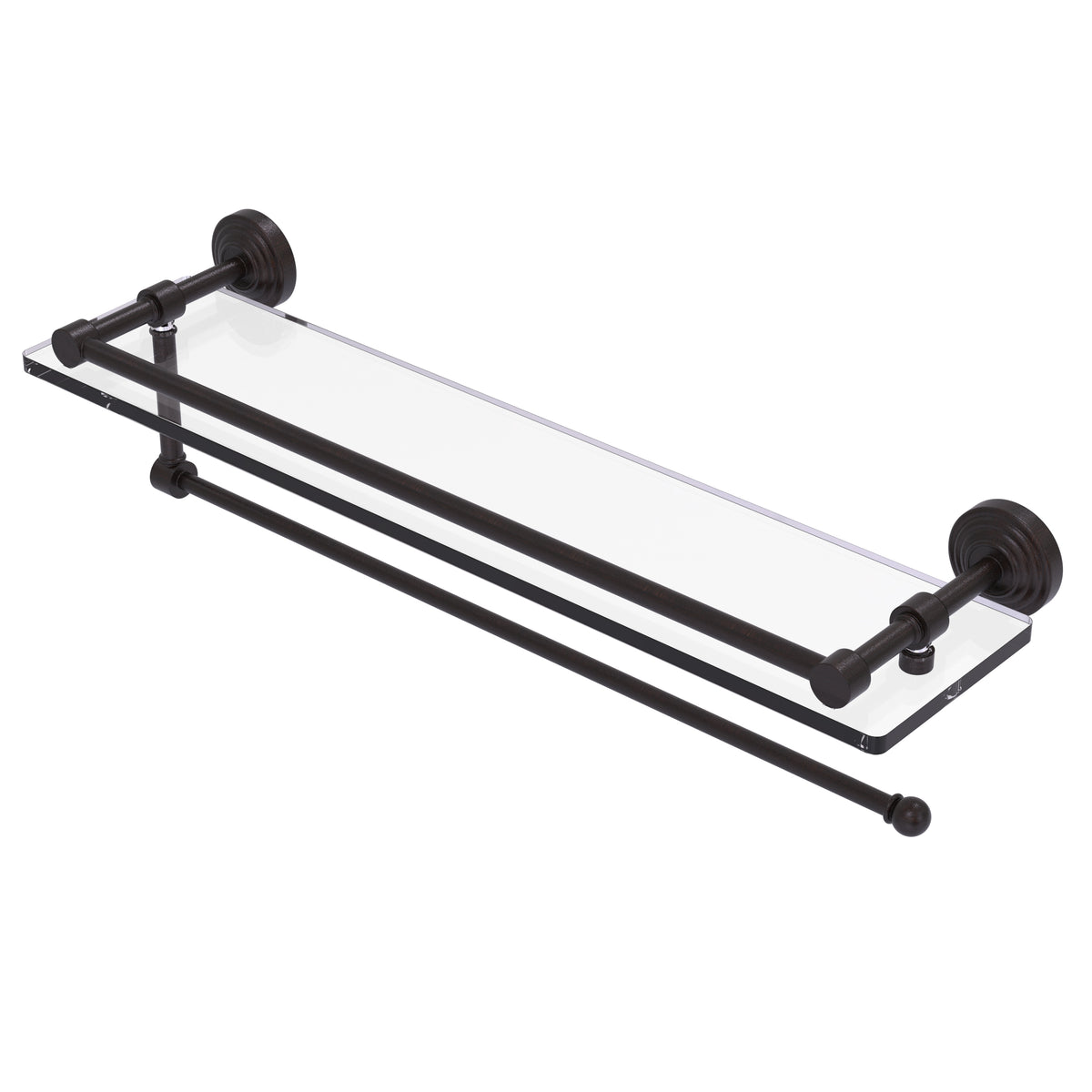 Allied Brass WP-1PT/22-GAL-VB Waverly Place 22" Venetian Bronze Paper Towel Holder
