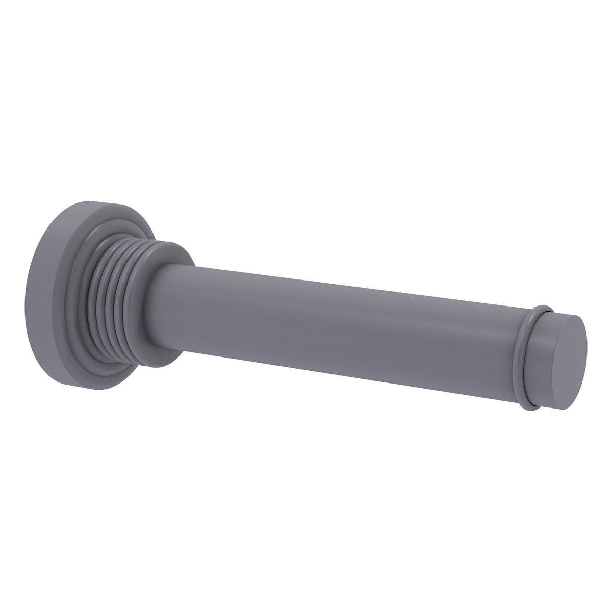 Allied Brass WP-24-1-GYM Waverly Place Matte Gray Horizontal Reserve Roll Toilet Tissue Holder