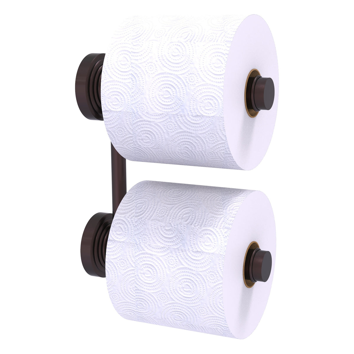 Allied Brass WP-24-RR-2-ABZ Waverly Place Antique Bronze 2 Roll Reserve Roll Toilet Tissue Holder