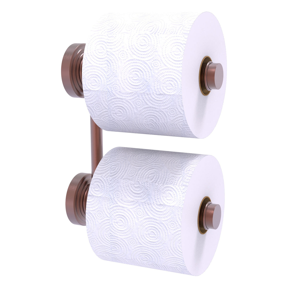 Allied Brass WP-24-RR-2-CA Waverly Place Antique Copper 2 Roll Reserve Roll Toilet Tissue Holder