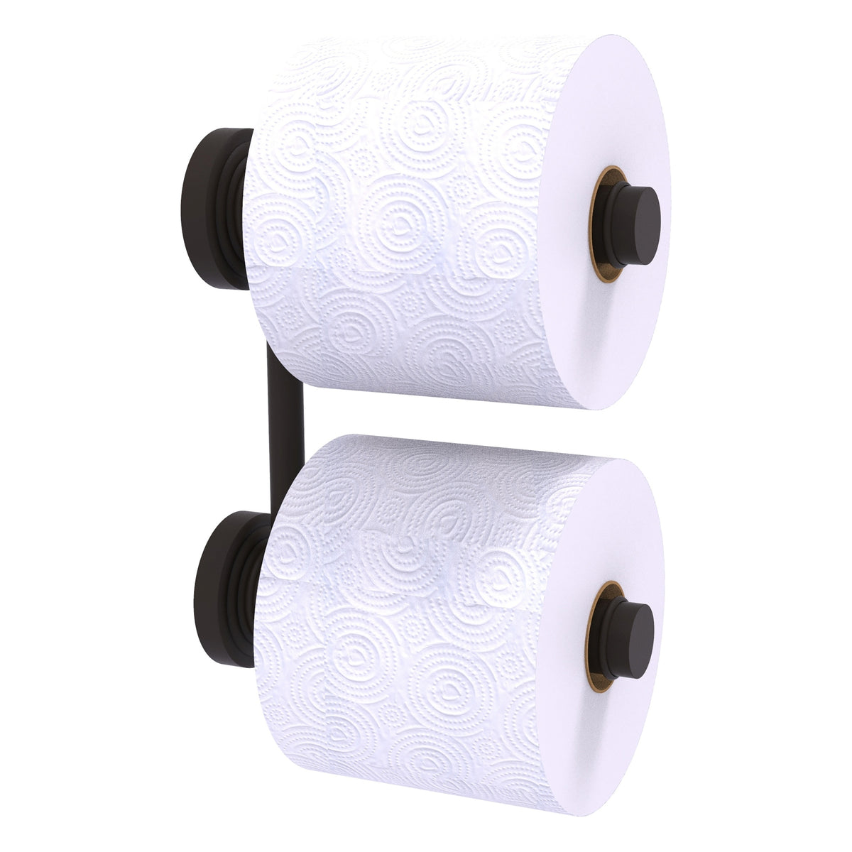 Allied Brass WP-24-RR-2-ORB Waverly Place Oil Rubbed Bronze 2 Roll Reserve Roll Toilet Tissue Holder