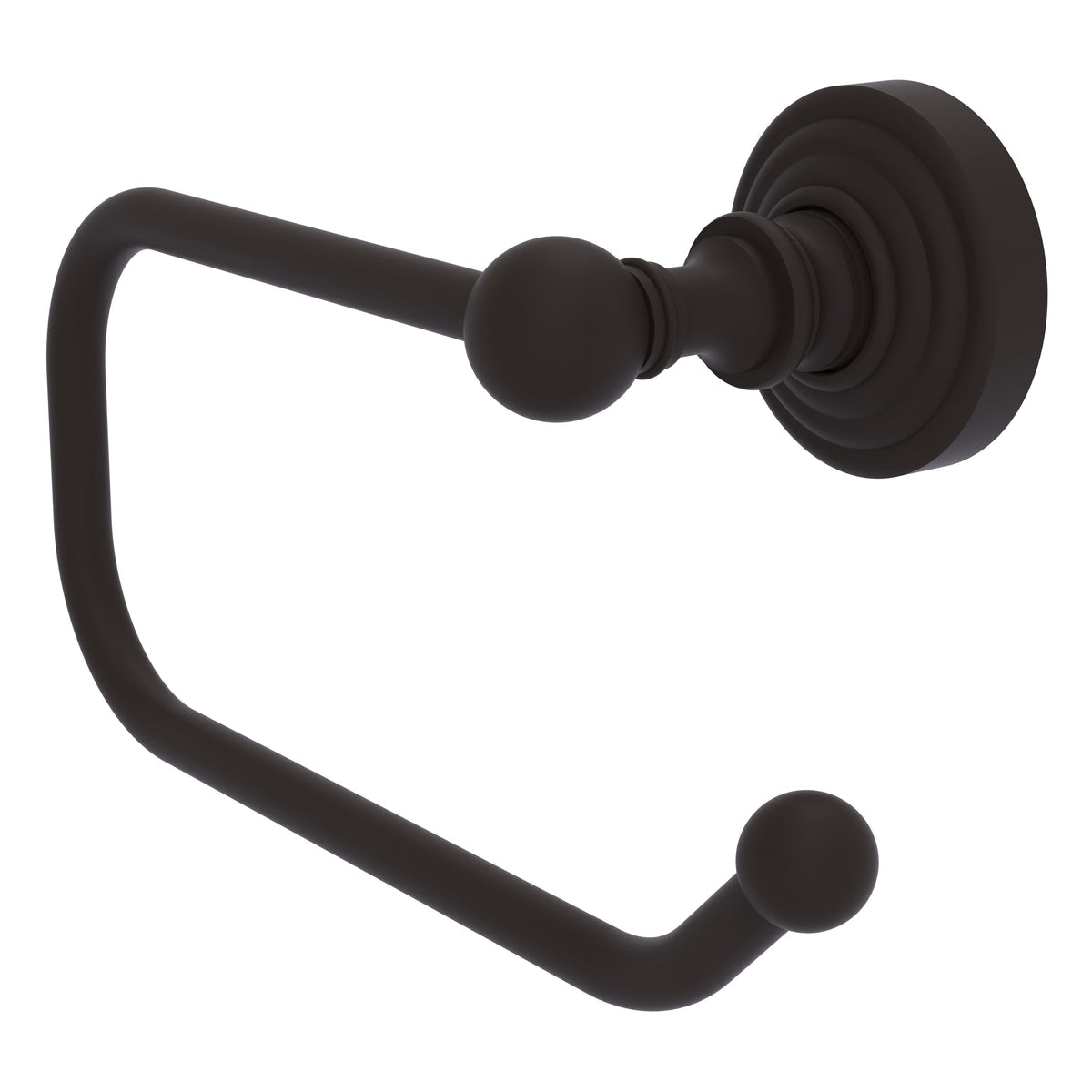 Allied Brass WP-24E-ORB Waverly Place Oil Rubbed Bronze European Style Toilet Tissue Holder