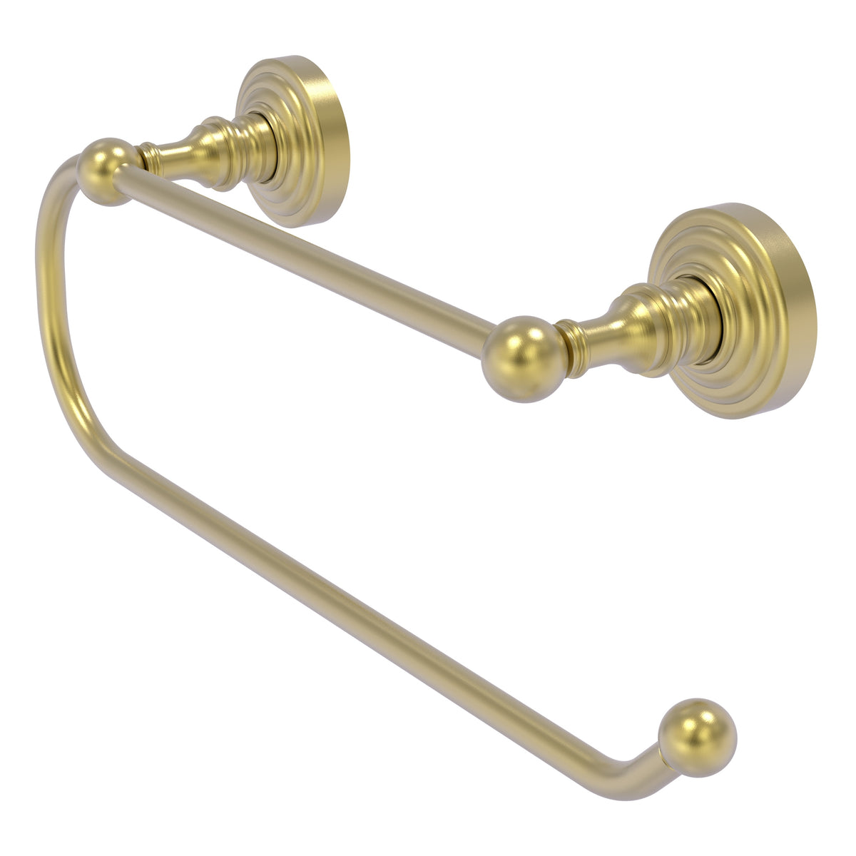 Allied Brass WP-25EW-SBR Waverly Place Satin Brass Wall-Mounted Paper Towel Holder